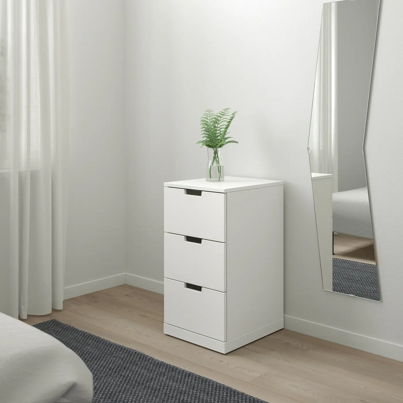IKEA Nordli drawer chest Unit set x2 (White) - photo 2