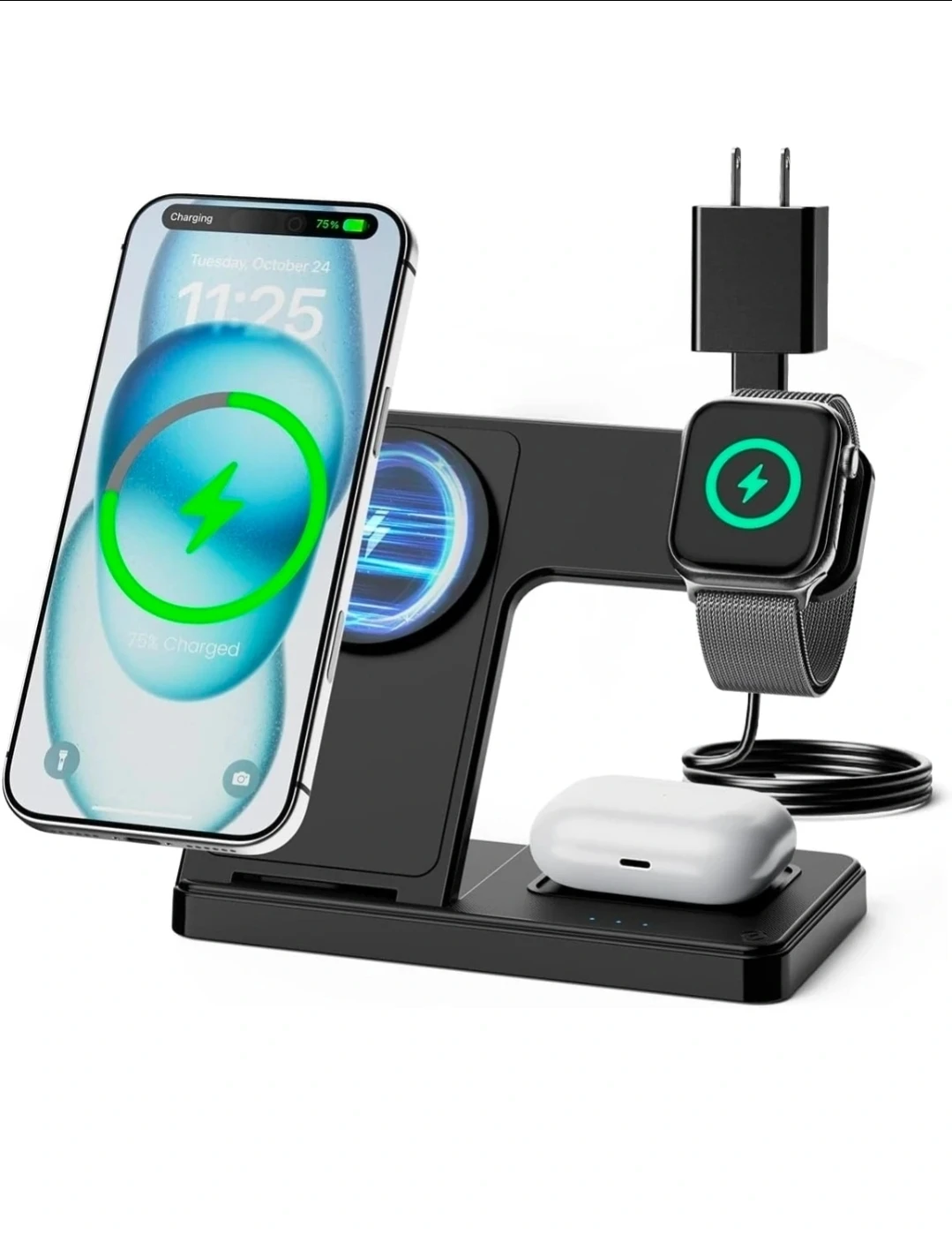 3-in-1 Wireless Charging Station
