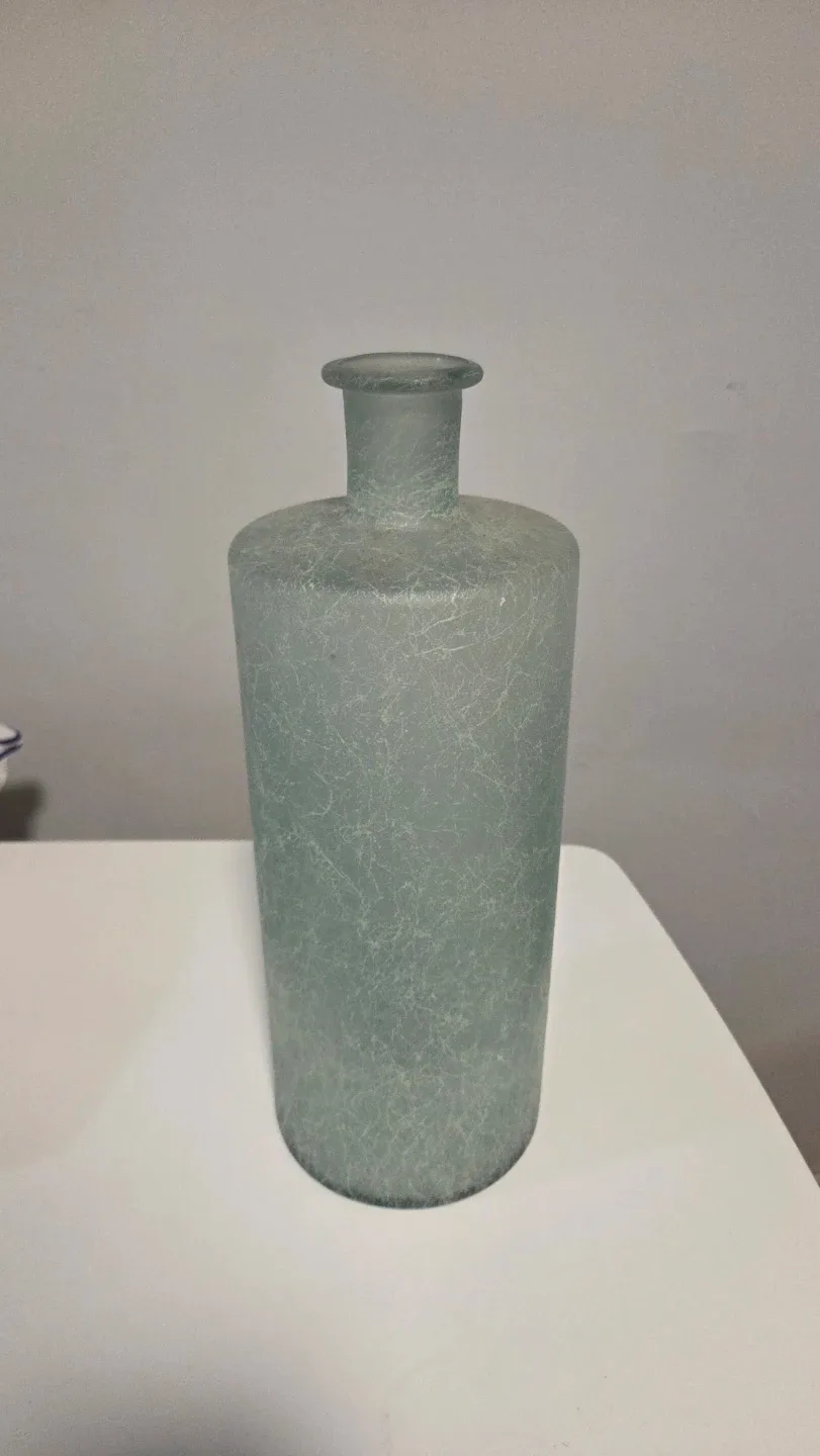Frosted Glass Vase