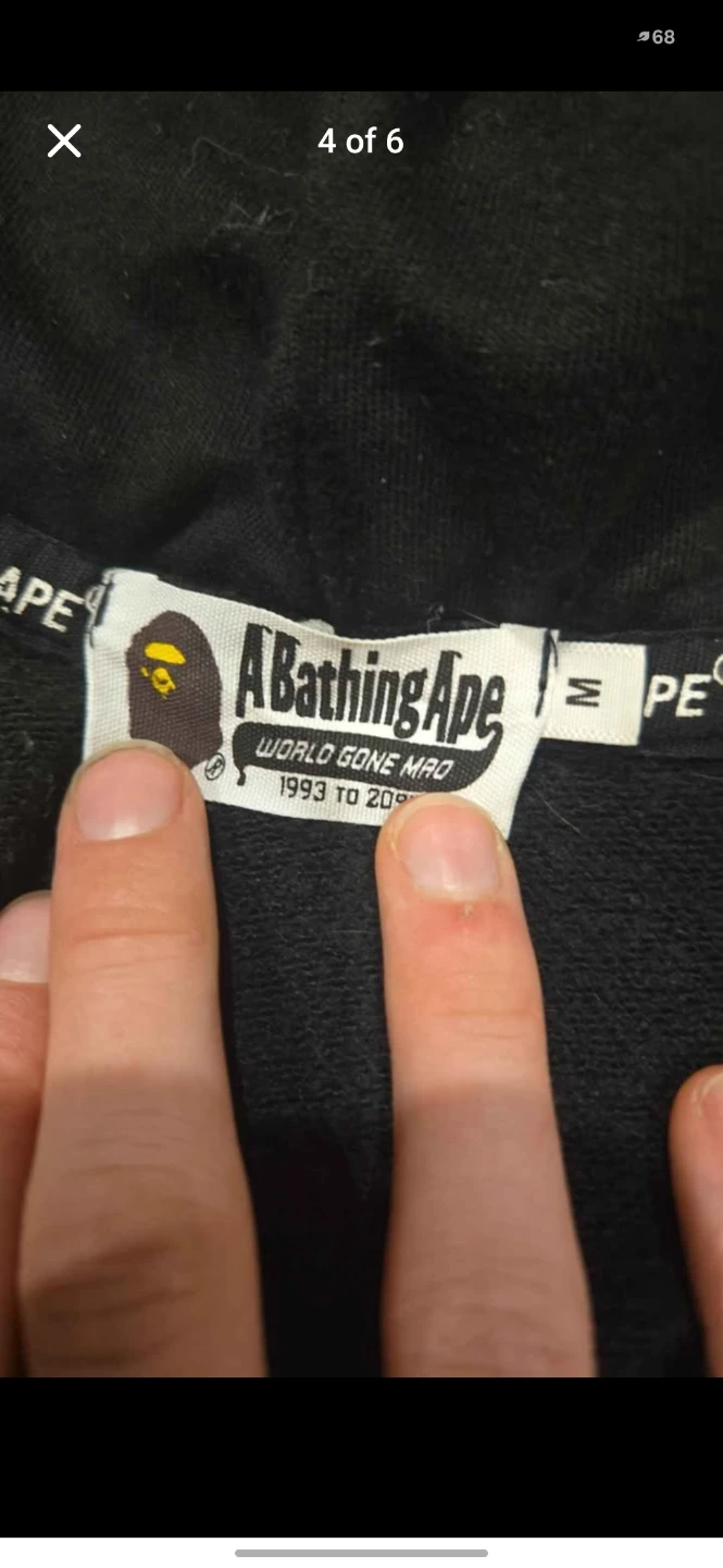 A Bathing Ape Shark Full Zip Hoodie - photo 4