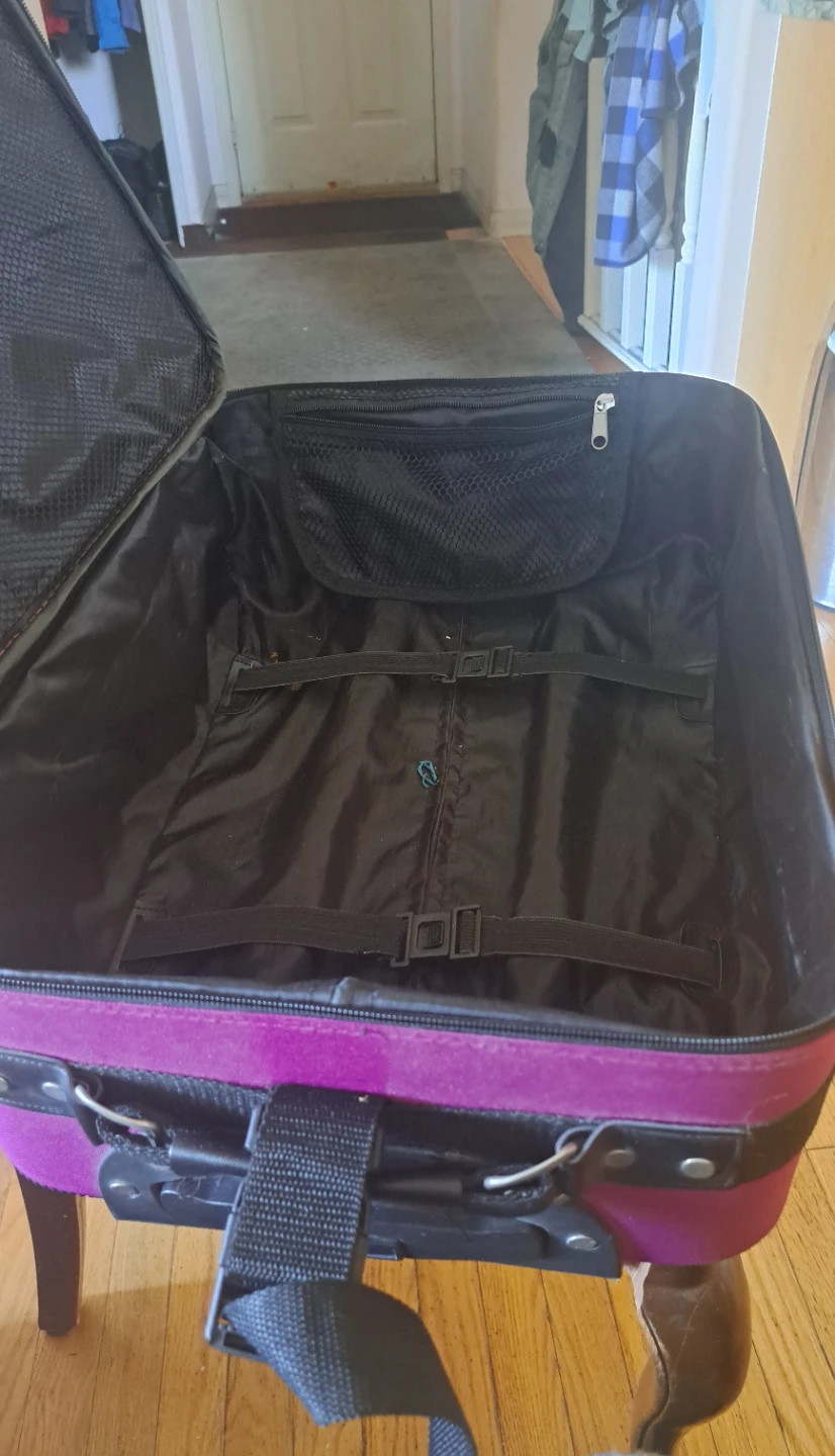 Purple Rolling Suitcase - photo 2