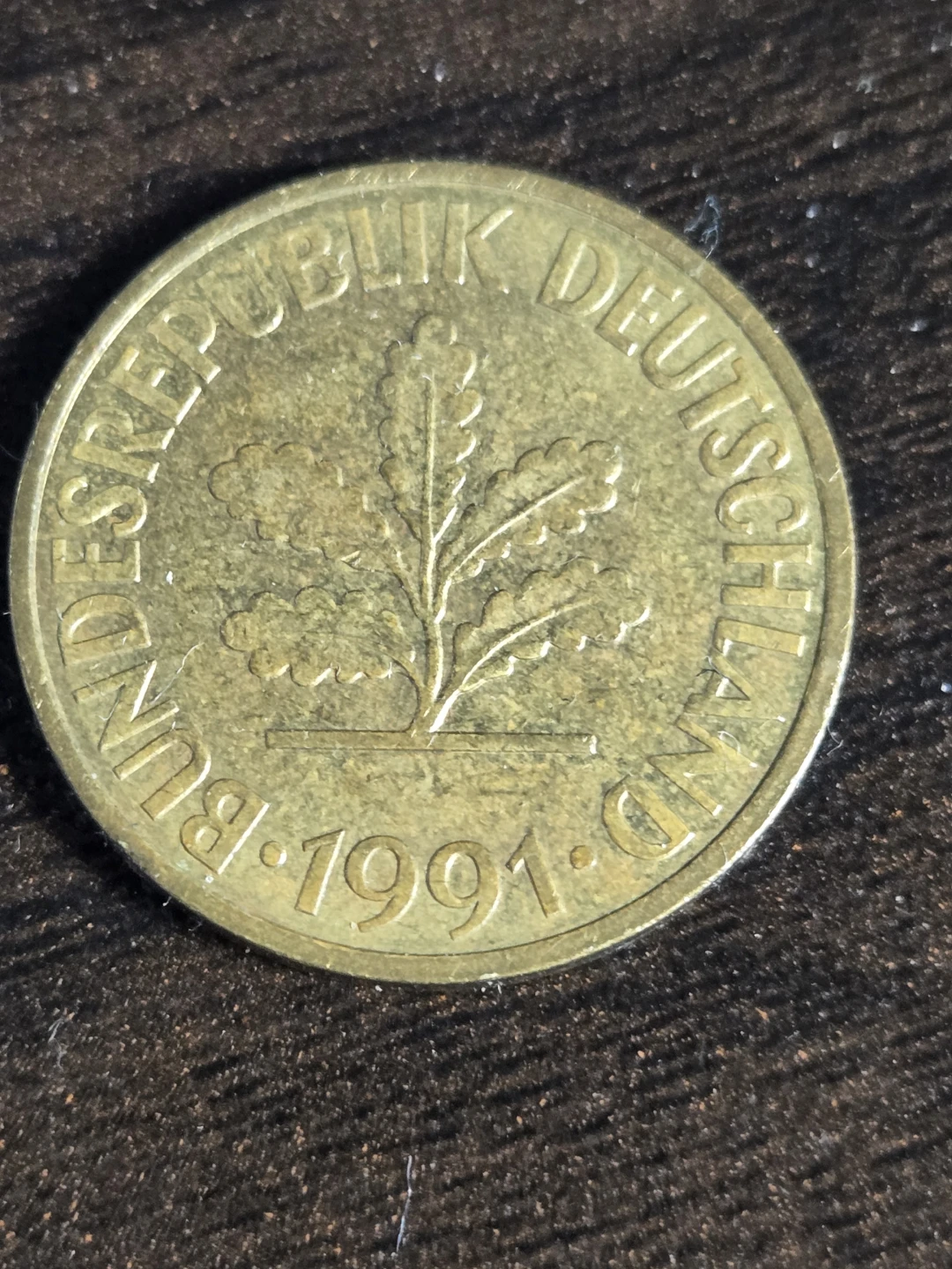1991 Germany 10 Pfennig Coin - photo 2
