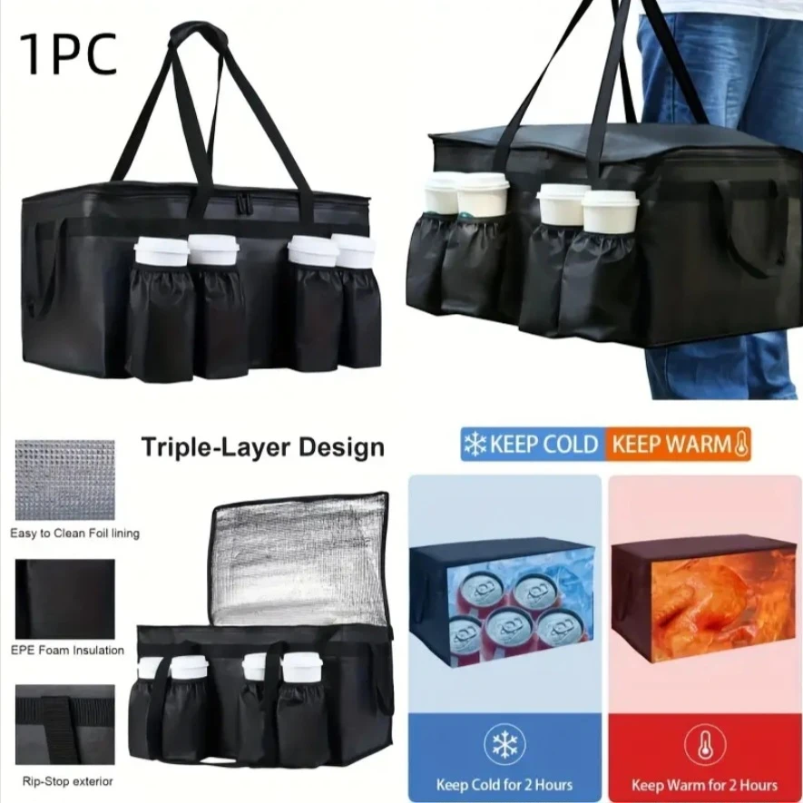New XXXL Insulated Food Delivery Bag For Ubereats, Etc.. - photo 4