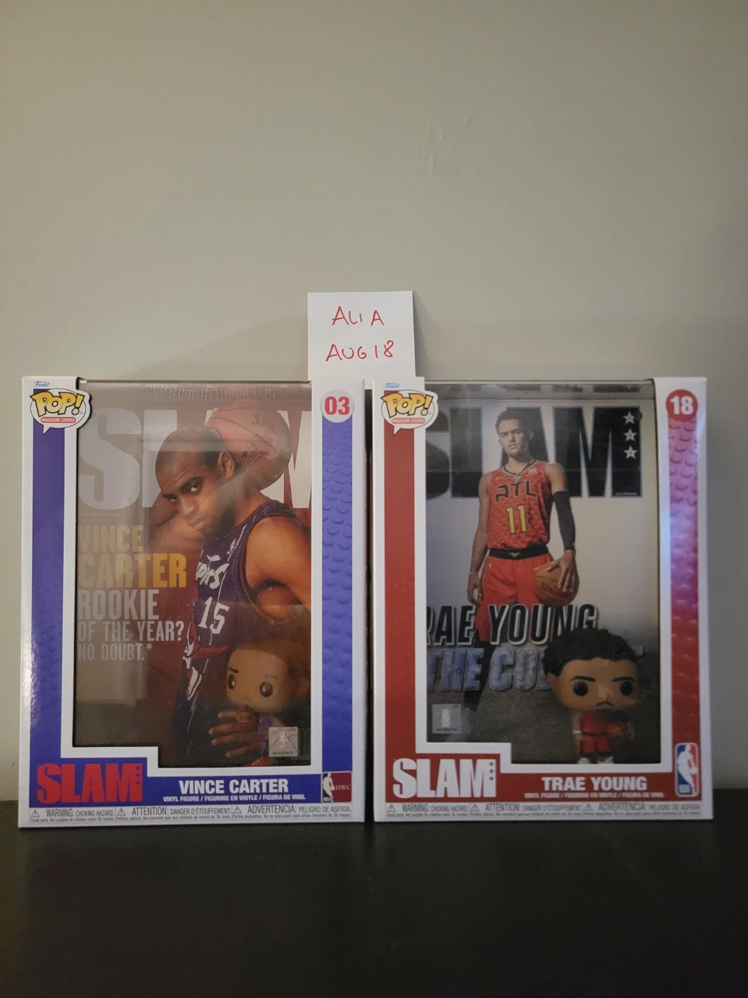Funko Pop! Slam Magazine Vince Carter & Trae Young