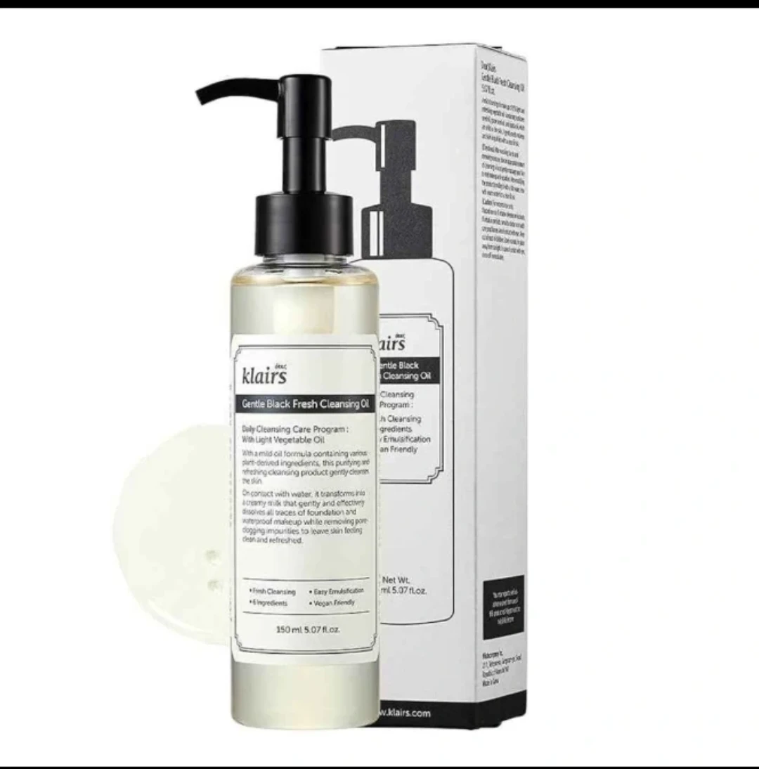 Dear, Klairs - Gentle Black Fresh Cleansing Oil 150ml