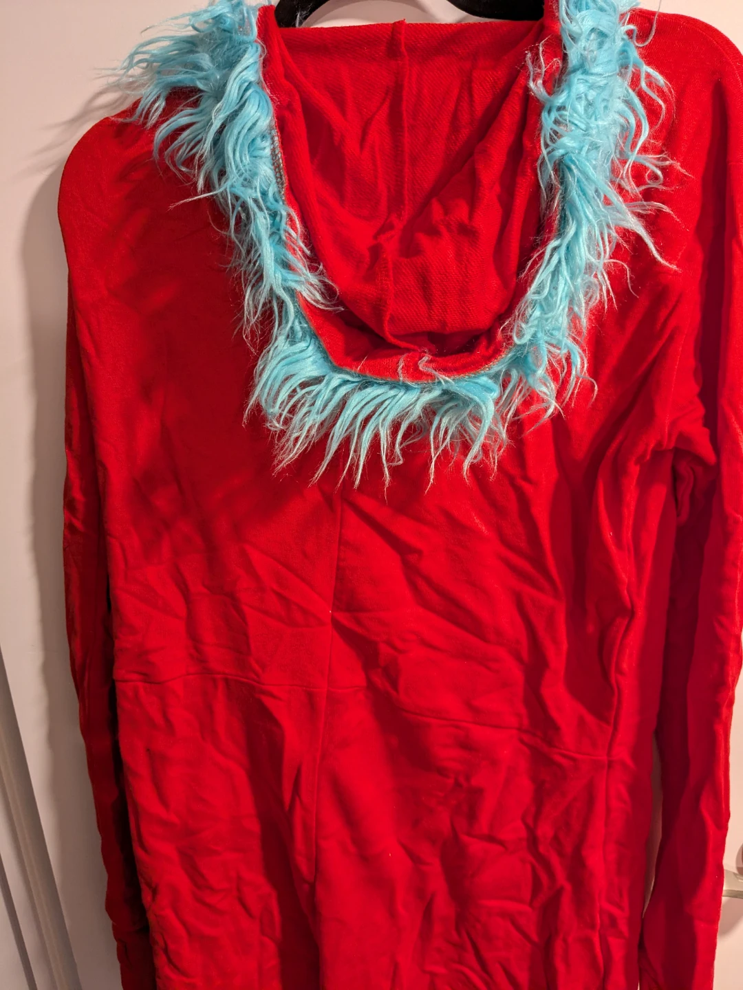 Dr. Seuss Thing 2 Adult Costume Hoodie - photo 2