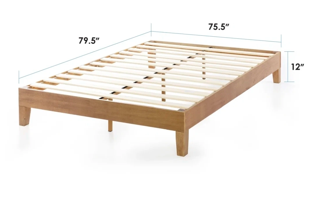 Brand New Wooden Bed Frame Platform - photo 2