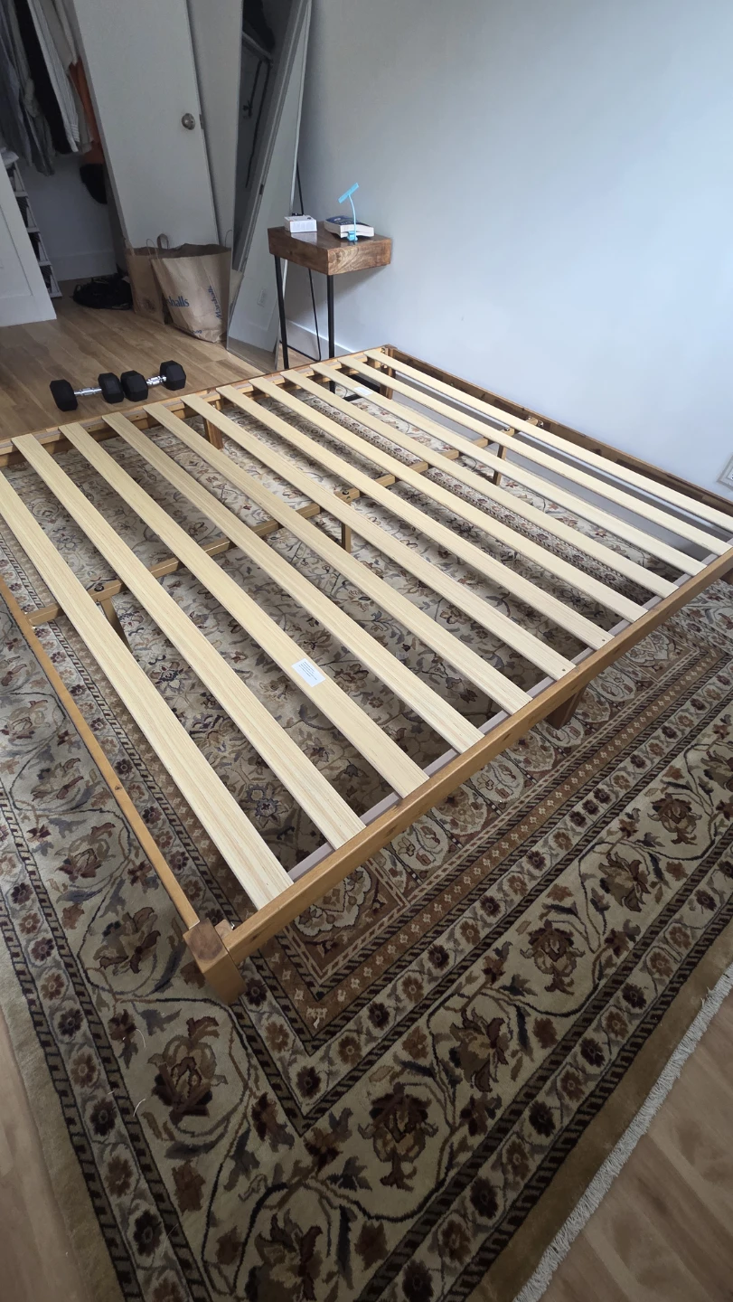 Brand New Wooden Bed Frame Platform - photo 3