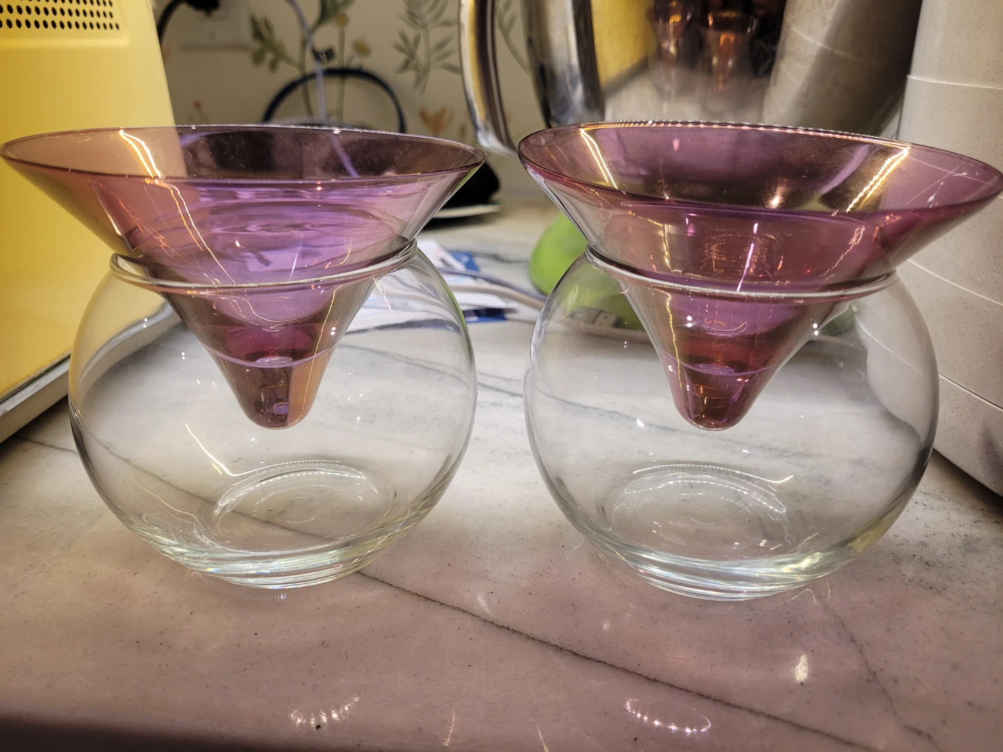 Pink Martini Glasses Set of 2