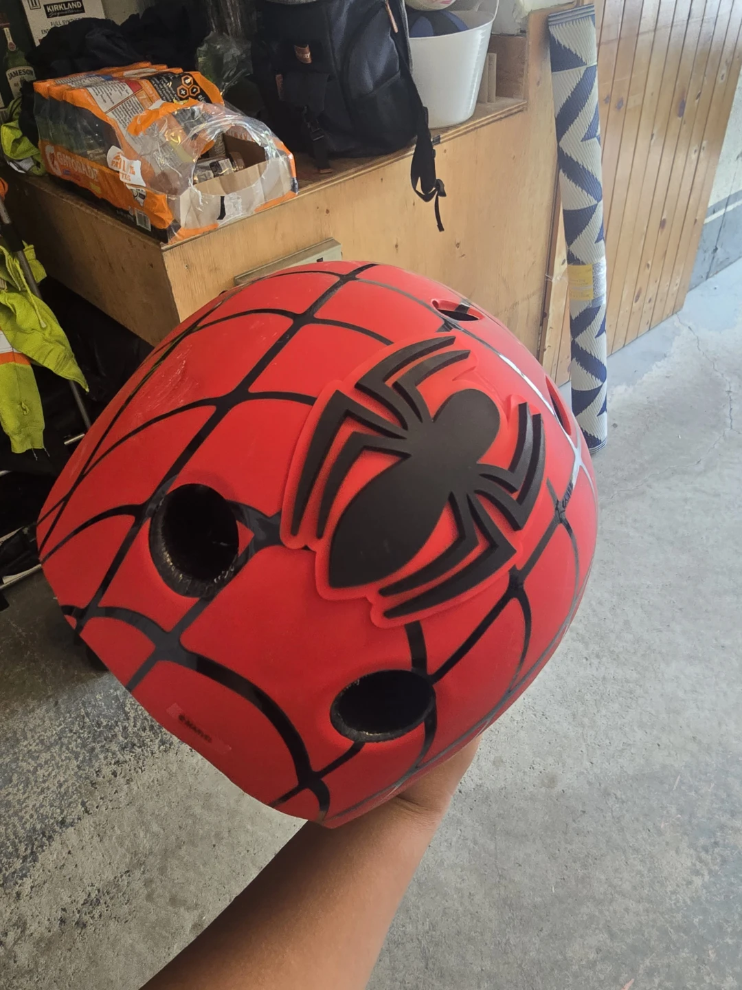Kids Spider-Man Bike Helmet