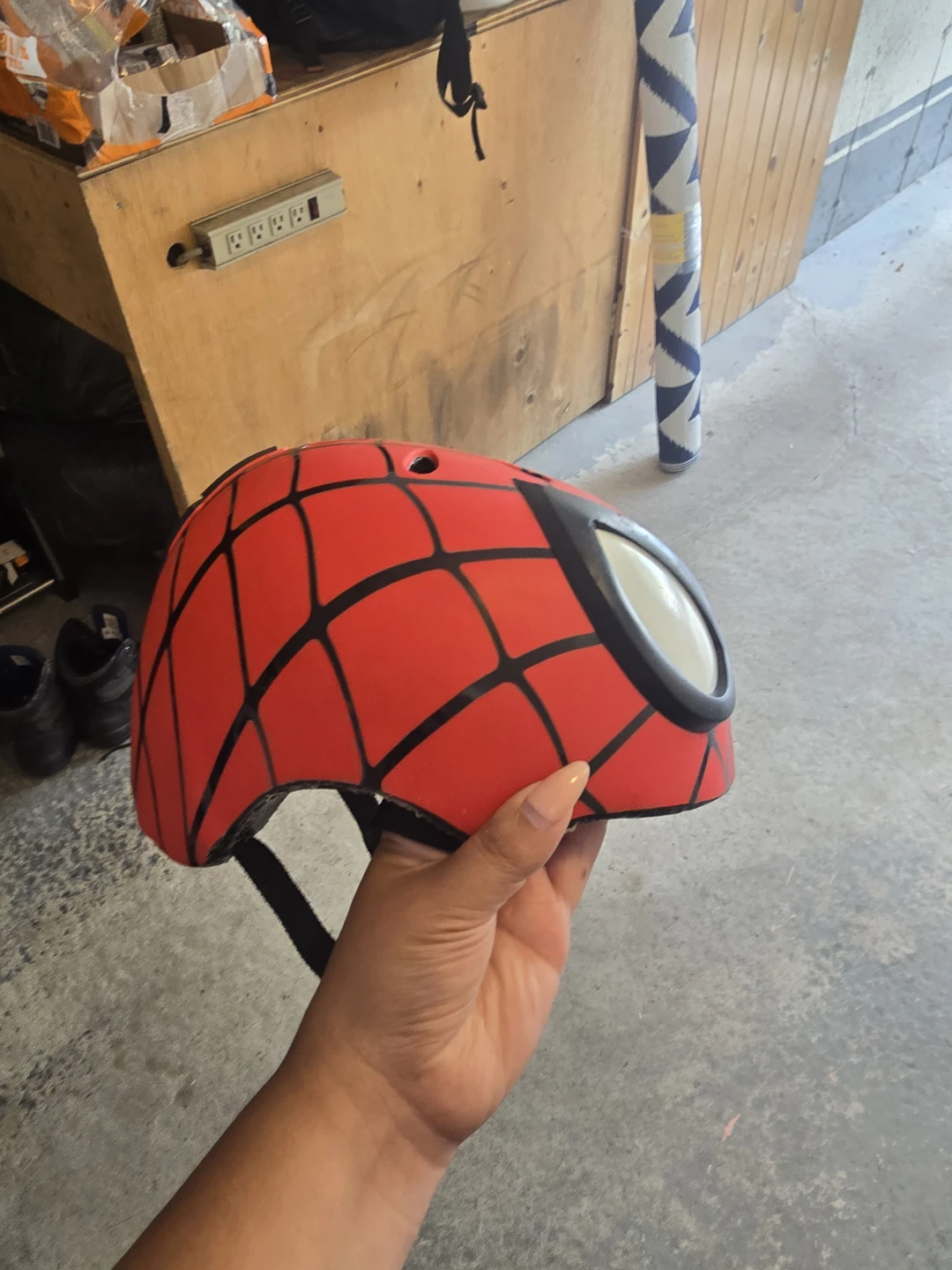 Kids Spider-Man Bike Helmet - photo 2