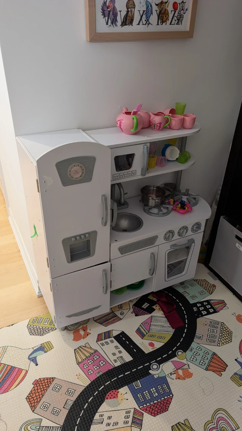 KidKraft Vintage Play Kitchen - White - photo 2
