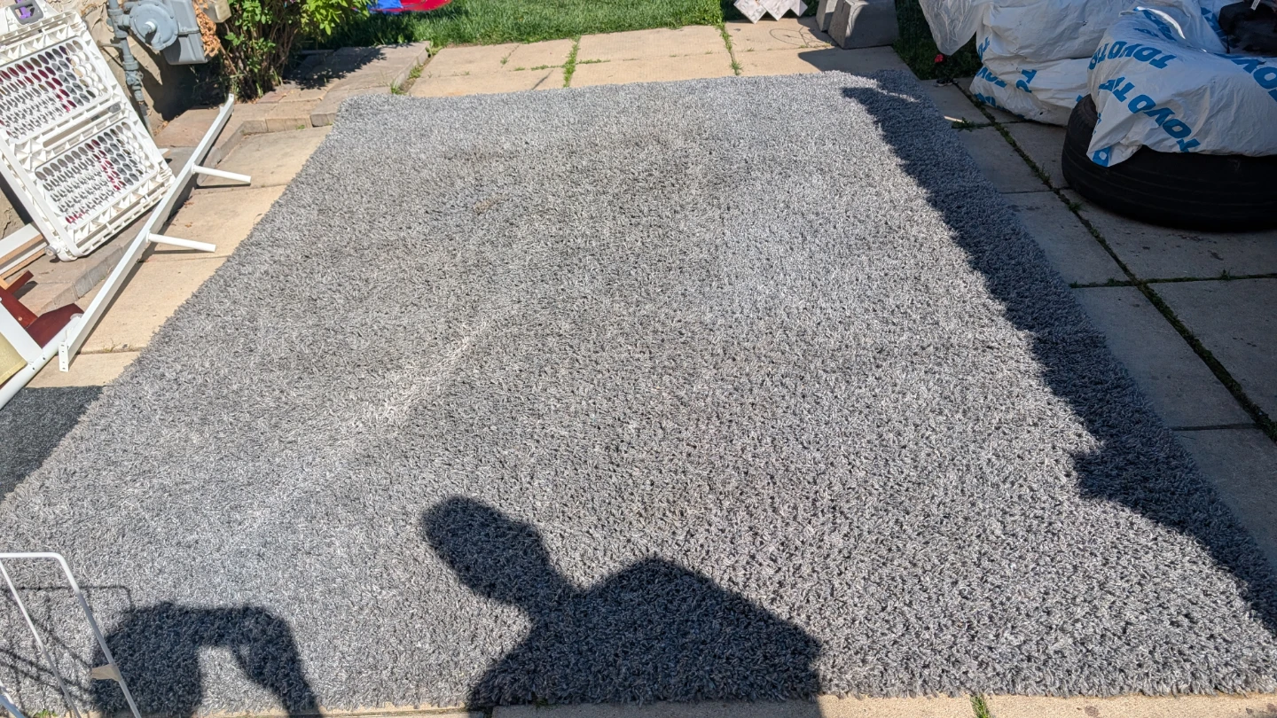 Grey Shag Area Rug - photo 2