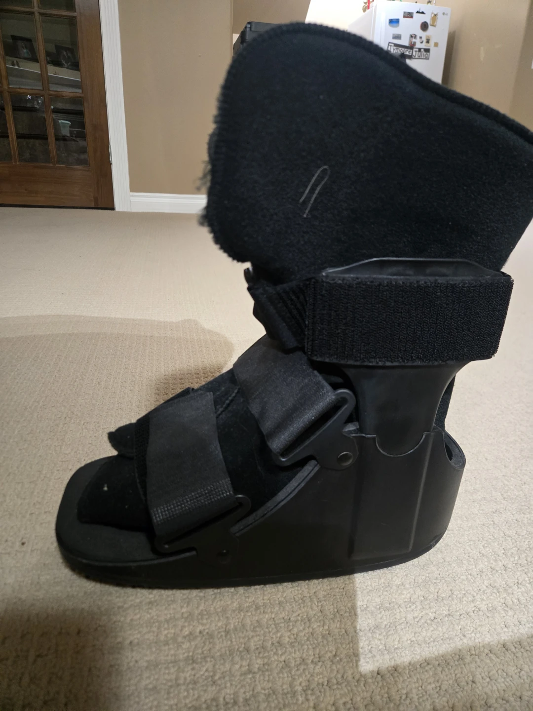Black Walking Boot - photo 3