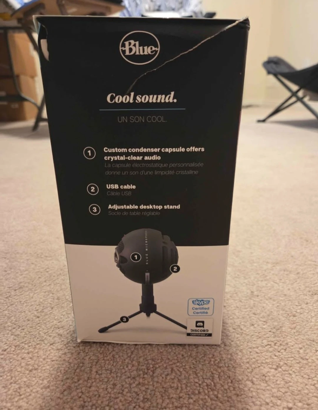 Blue Snowball iCE Black + Ubisoft Microphone - photo 2