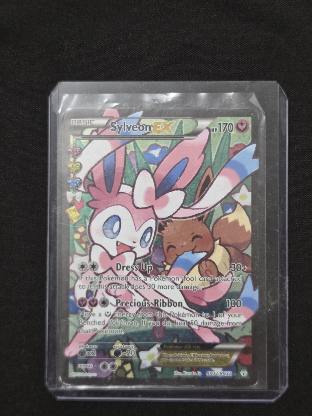Pokémon Sylveon EX Trading Card