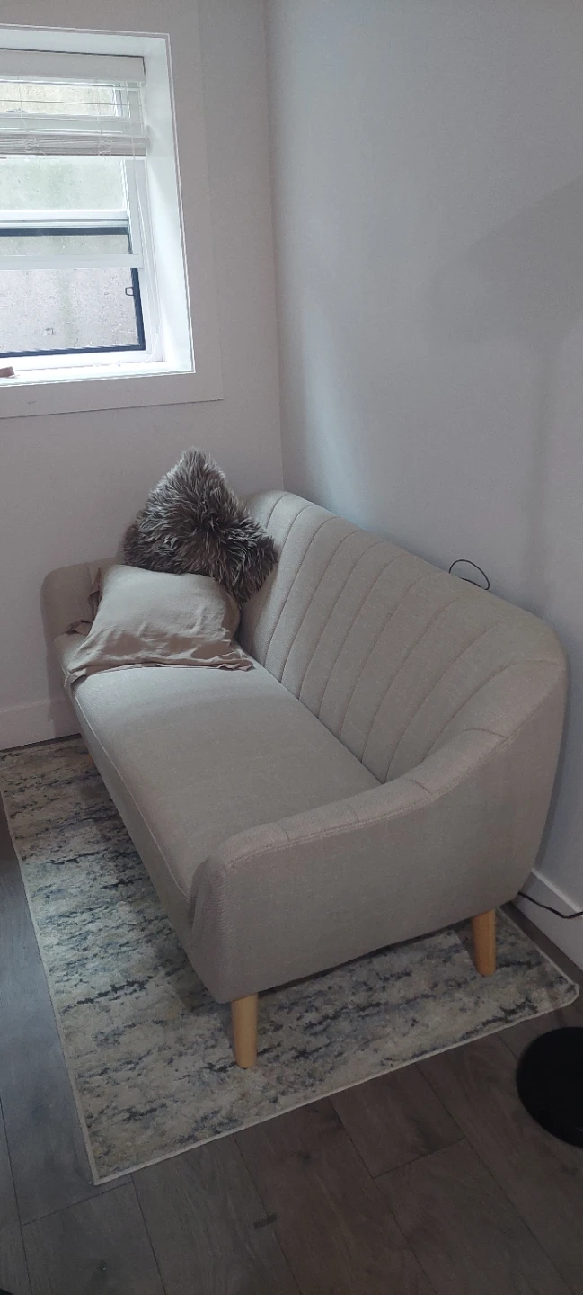 JYSK 2 Seater loveseat sofa - beige - new - photo 2