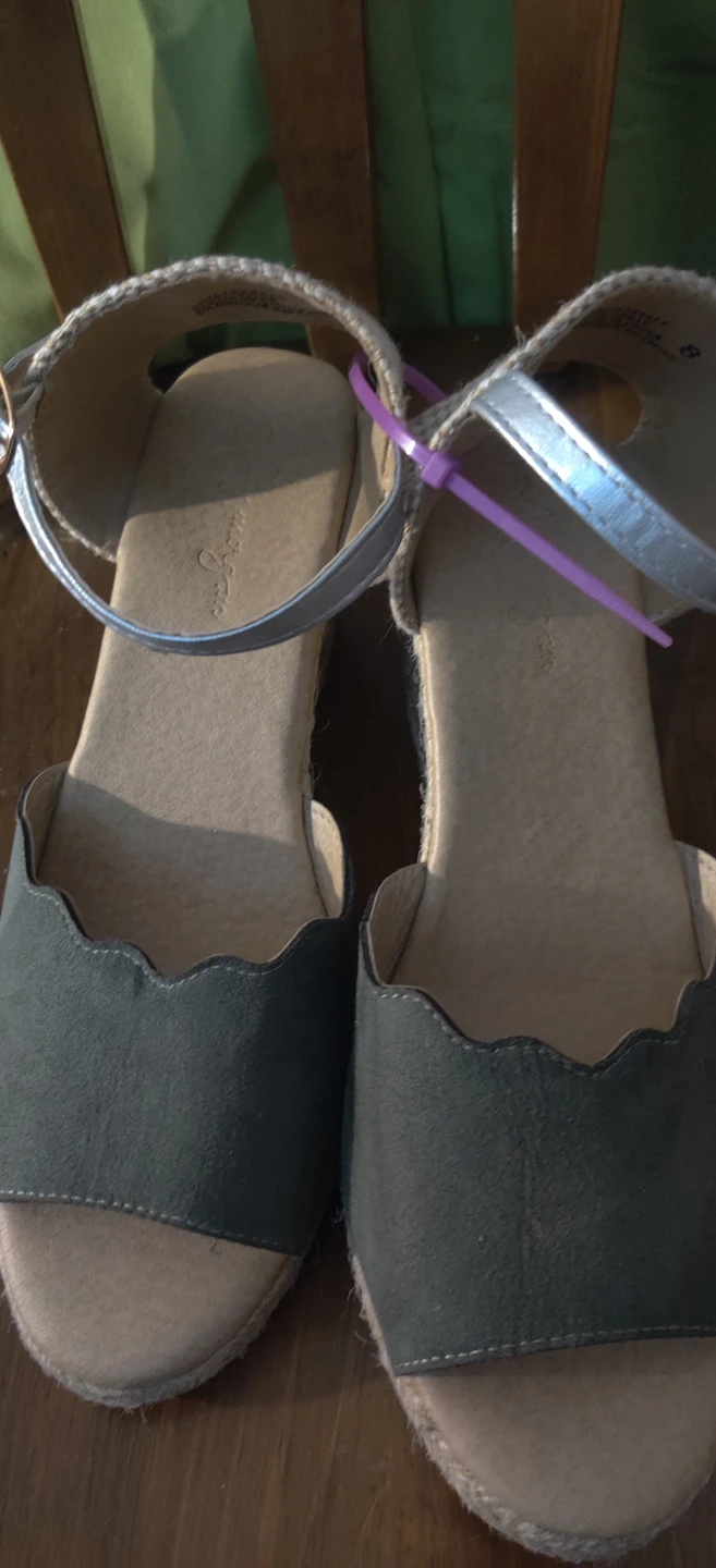 Womens  espadrille wedges size 8