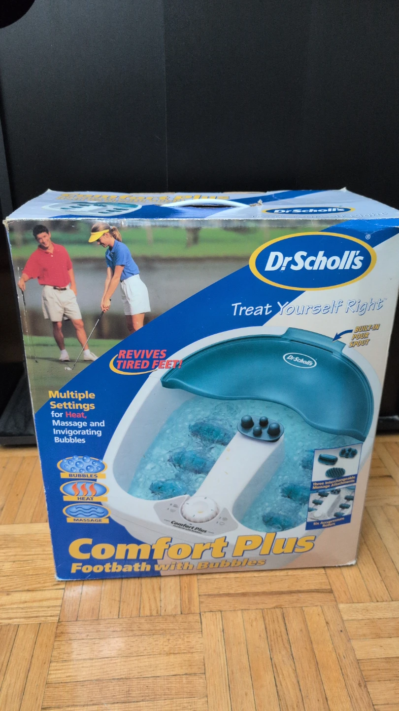 Dr. Scholl's Comfort Plus Footbath with Bubbles