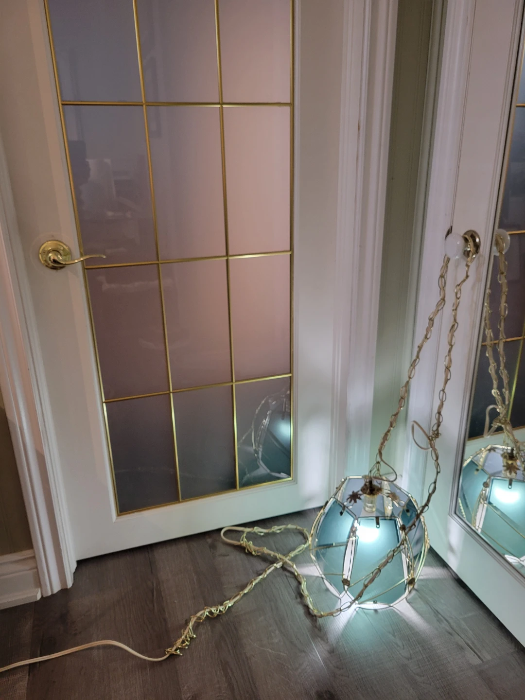 Just plug in!MCM Vintage Hanging Pendant Light Fixture - photo 5