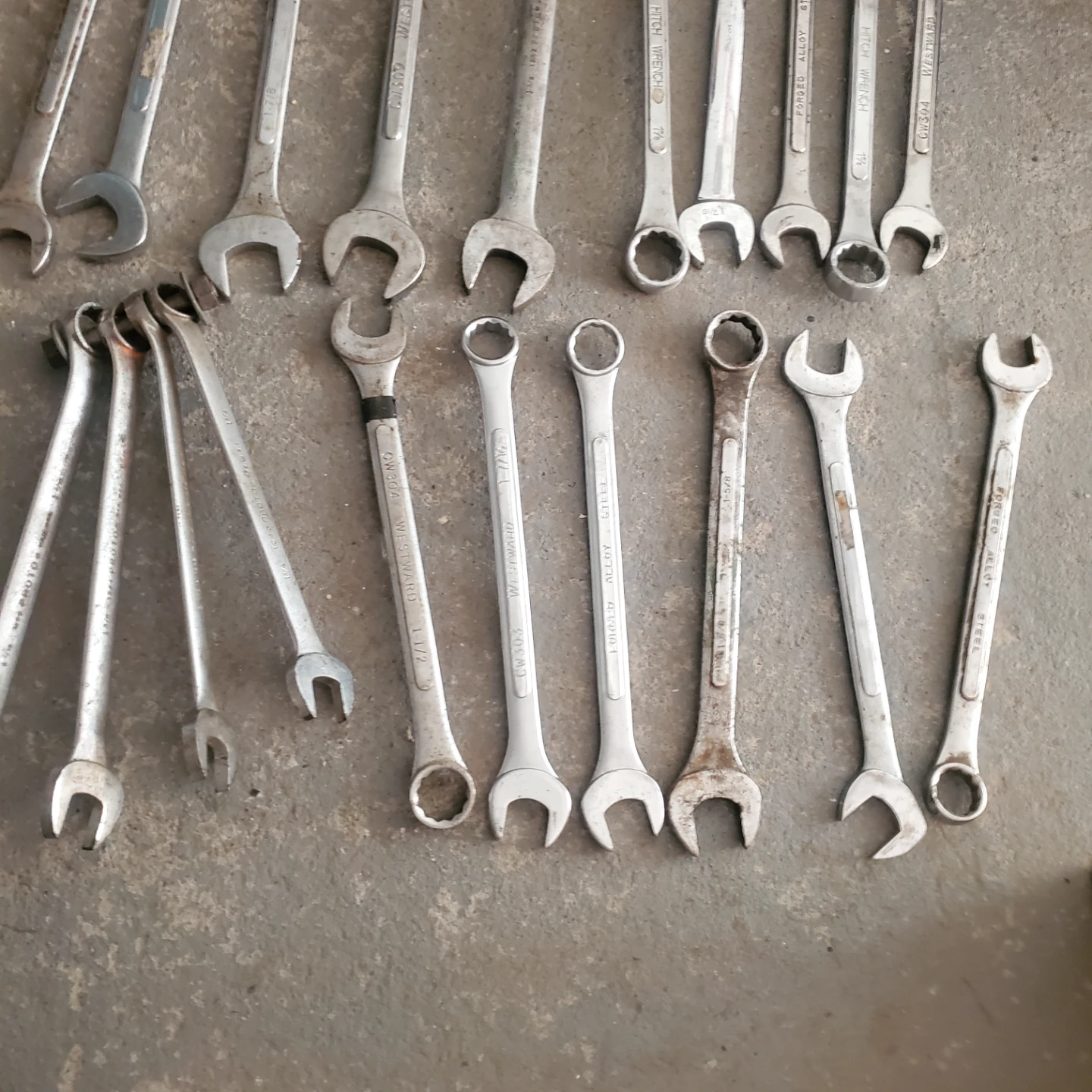 Mixed Set of Wrenches large size  Heavy duty - photo 4