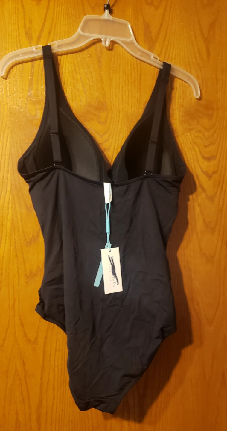 Sea Level Swim Black Ruched One-Piece Swimsuit - photo 2