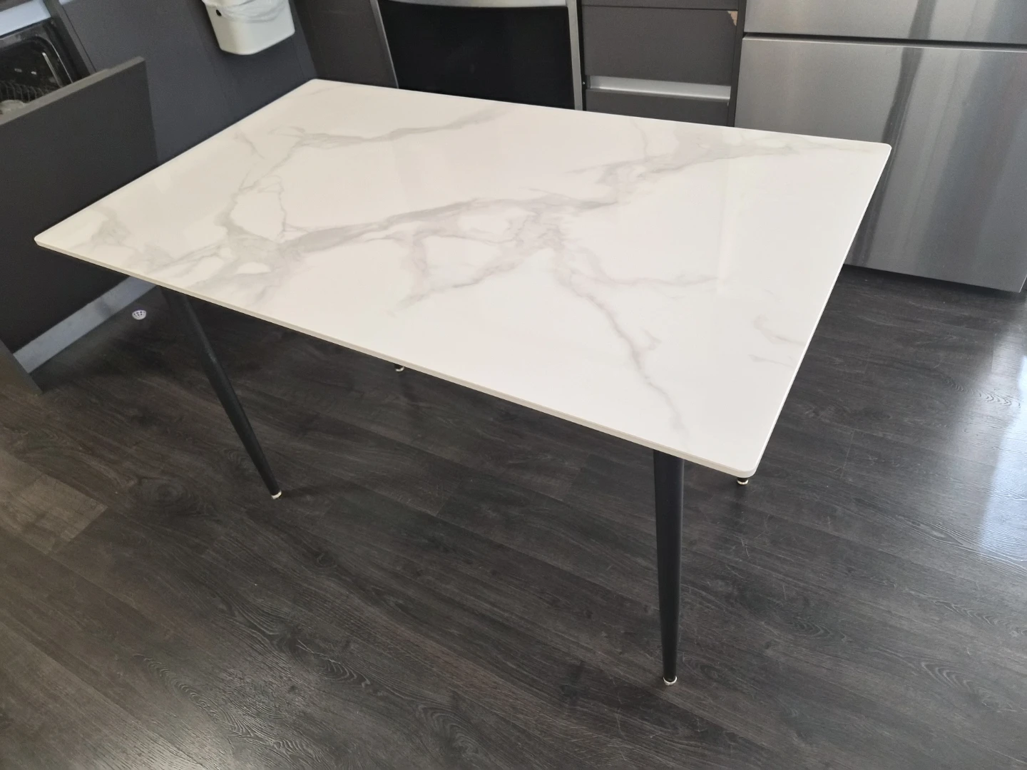 Modern Dining Table with Sinter Stone Top