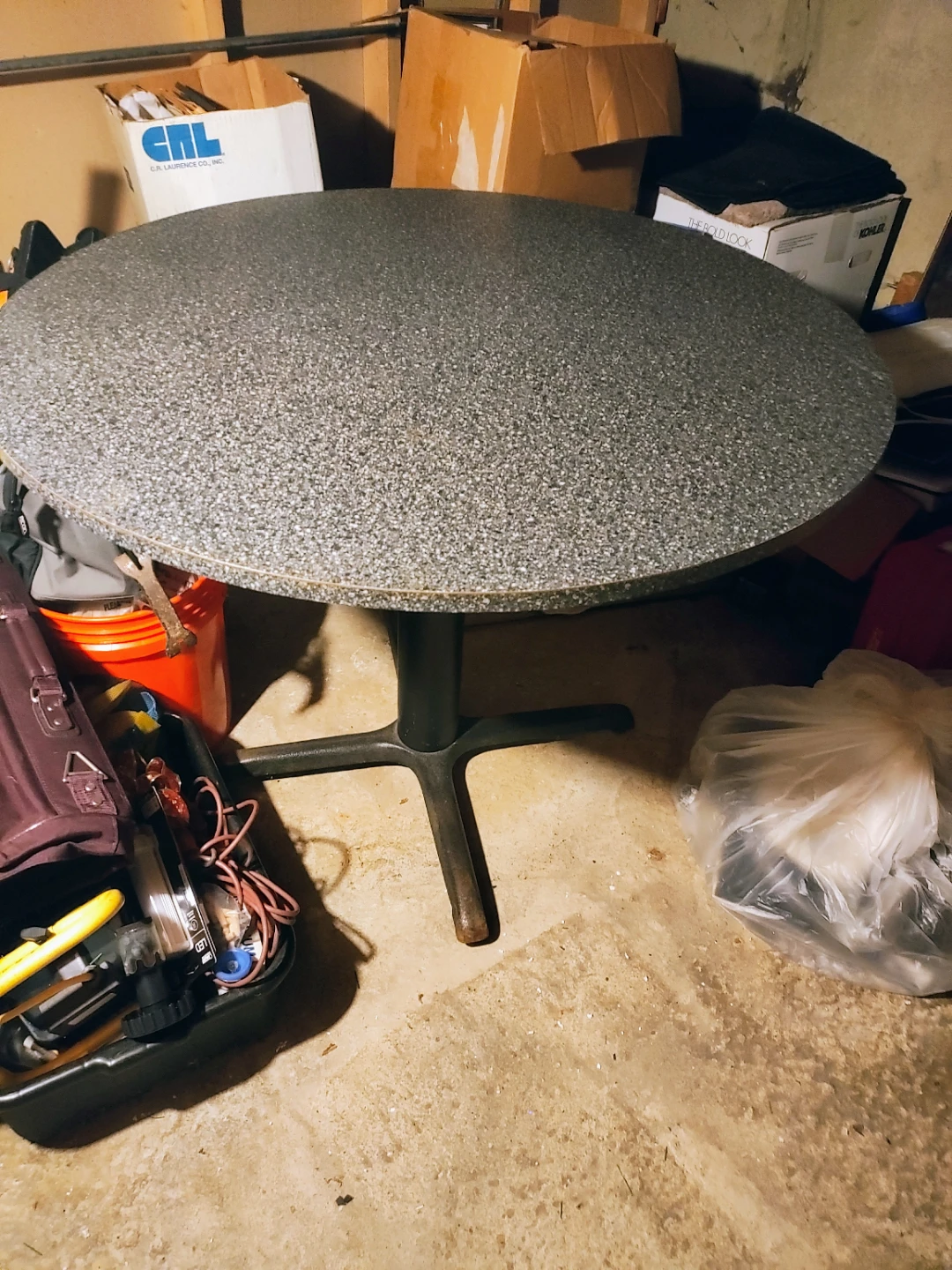 40" Round Commercial-Grade Bistro/Table – Good Condition