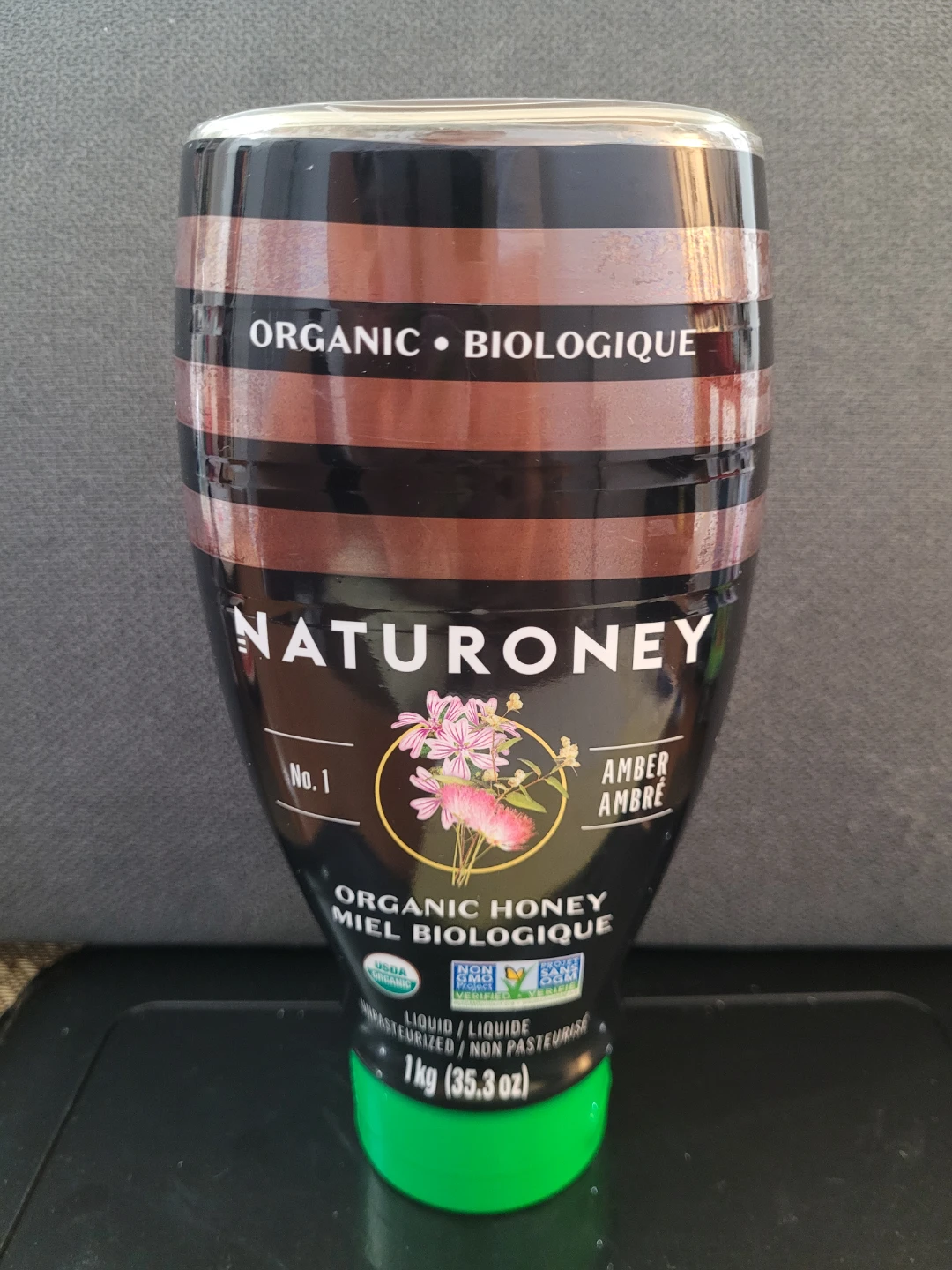 Naturoney Organic Amber Honey 1kg