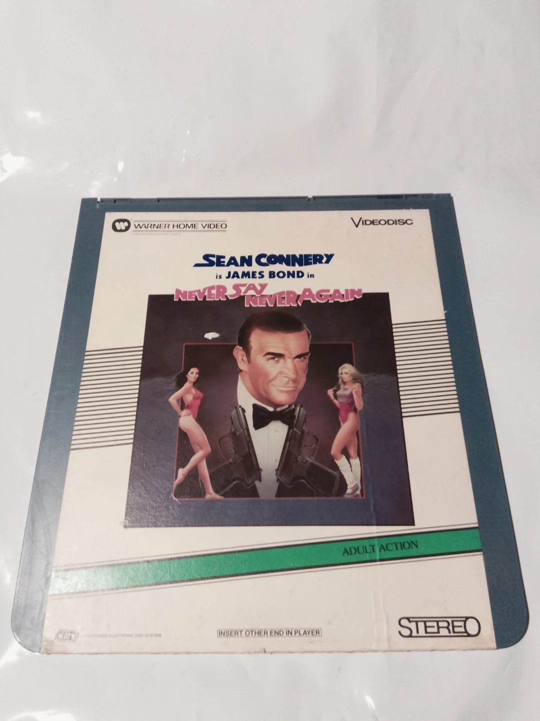 Never Say Never Again James Bond Videodisc