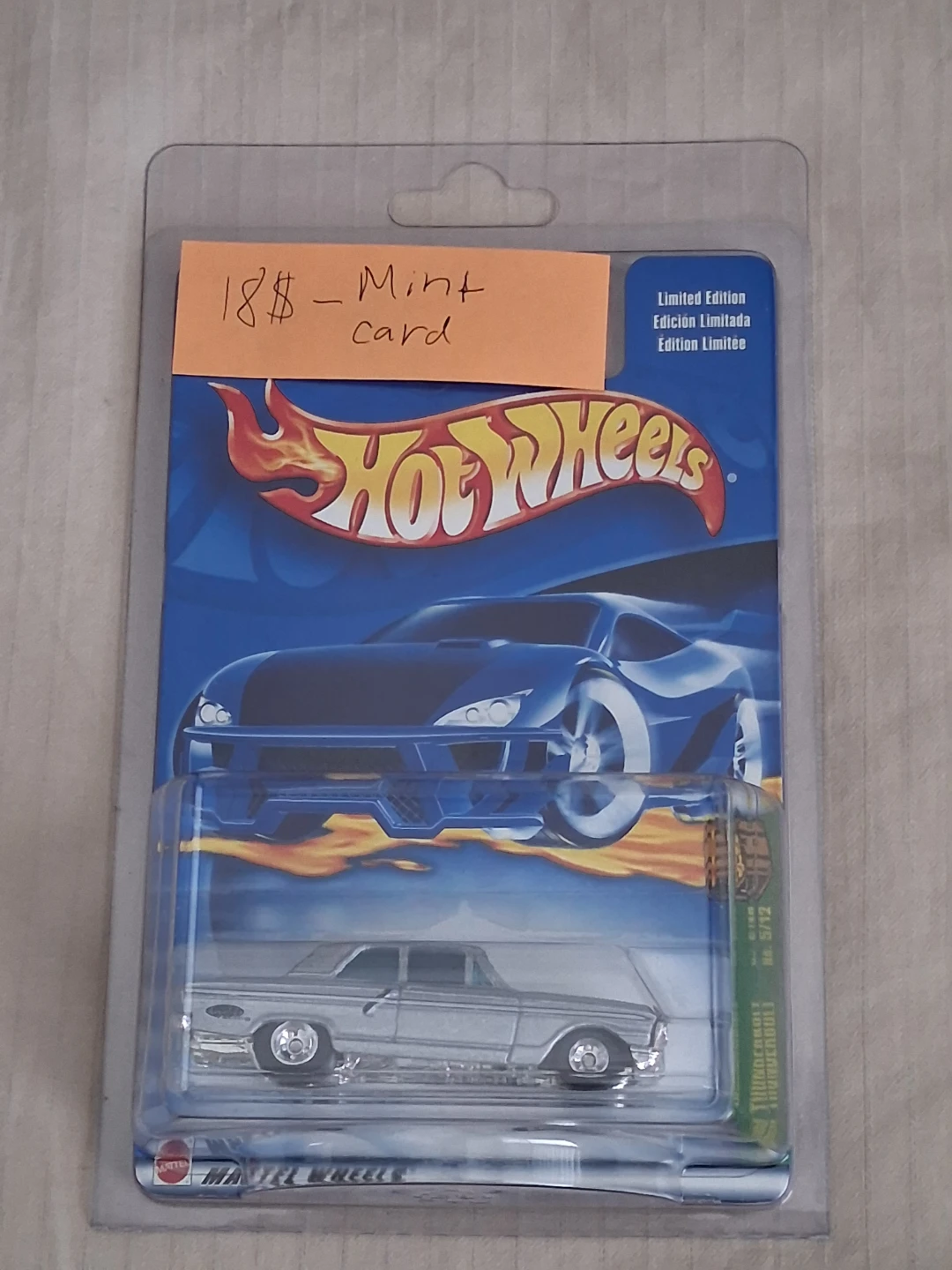 Hot Wheels Ford Thunderbolt Limited Edition Diecast Car