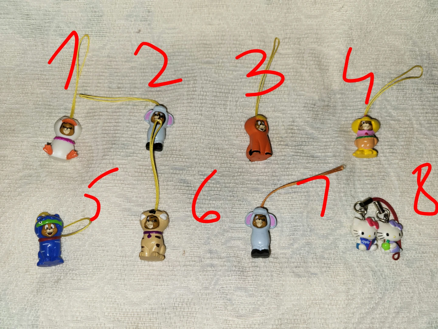 Vintage Disney Peek-A-Pooh Winnie-the-Pooh Charms - photo 5