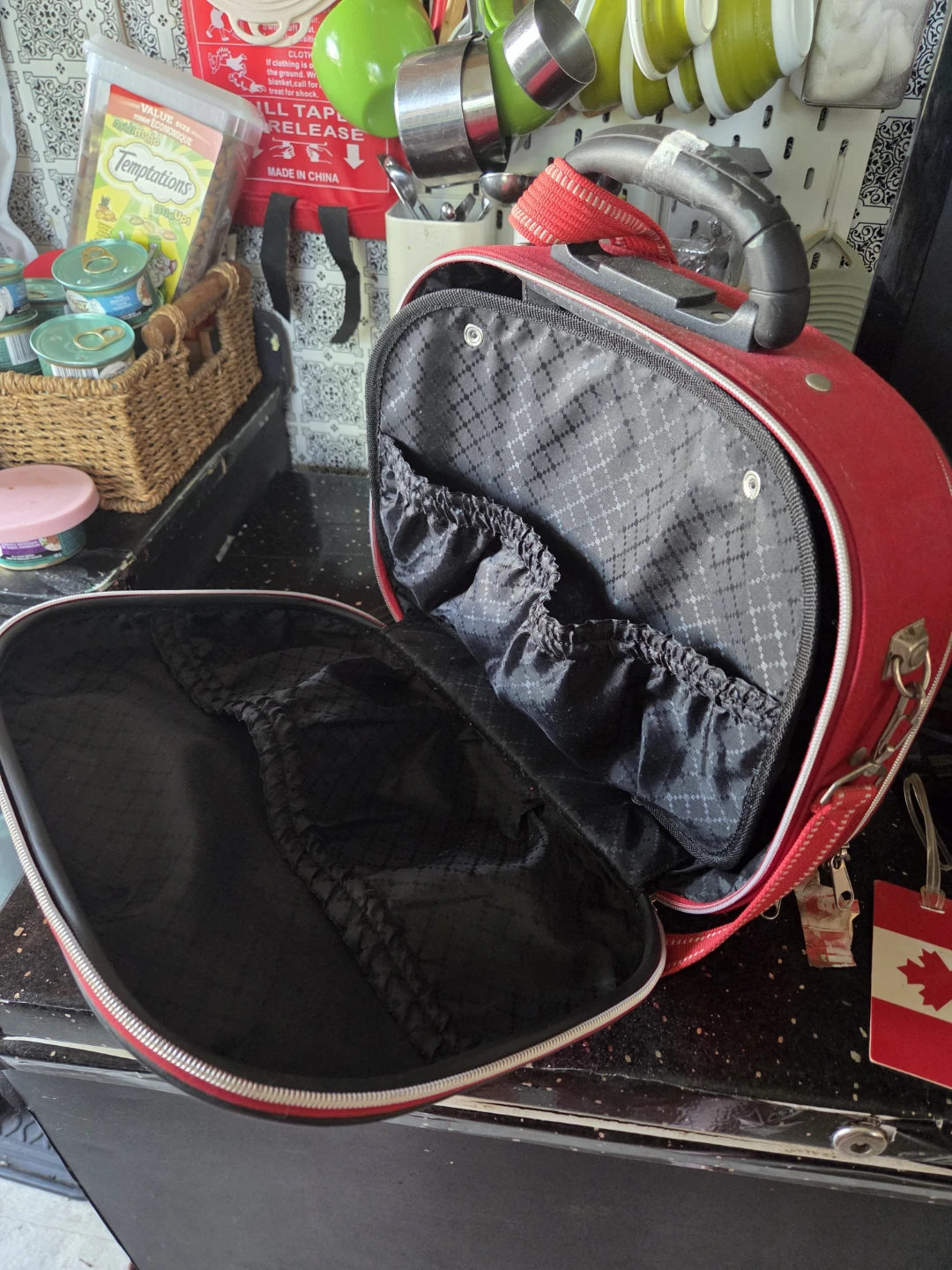 Red Travel Makeup Vanity Case - photo 2
