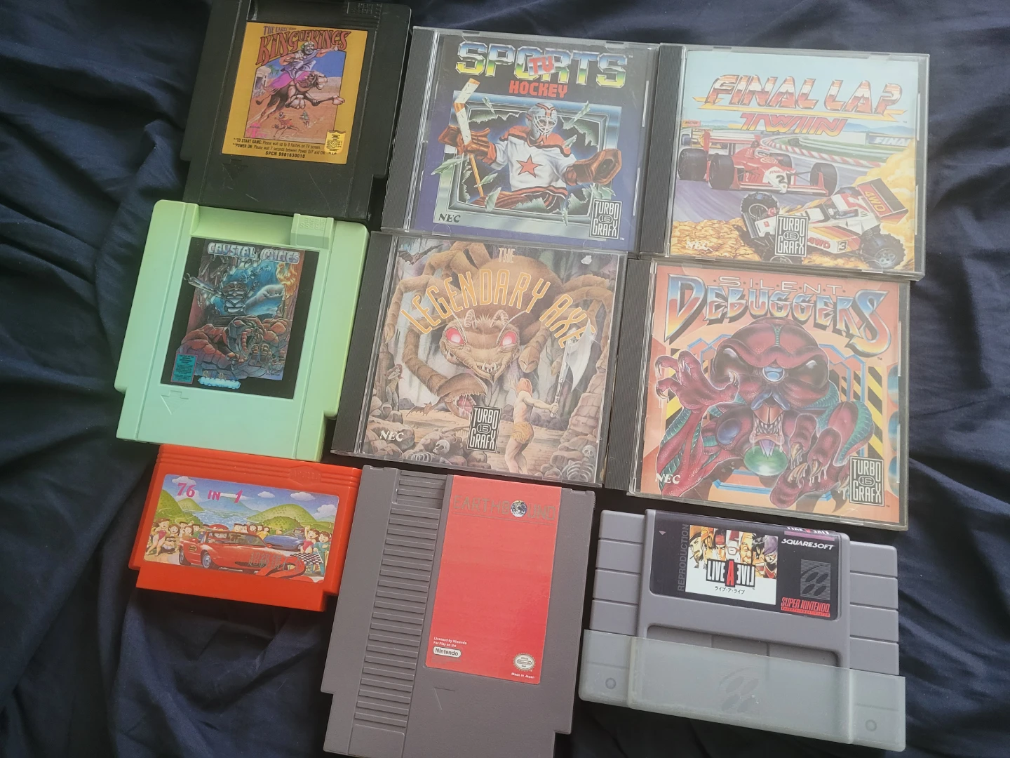 Turbo Grafx 16 and Oddities video game bundle