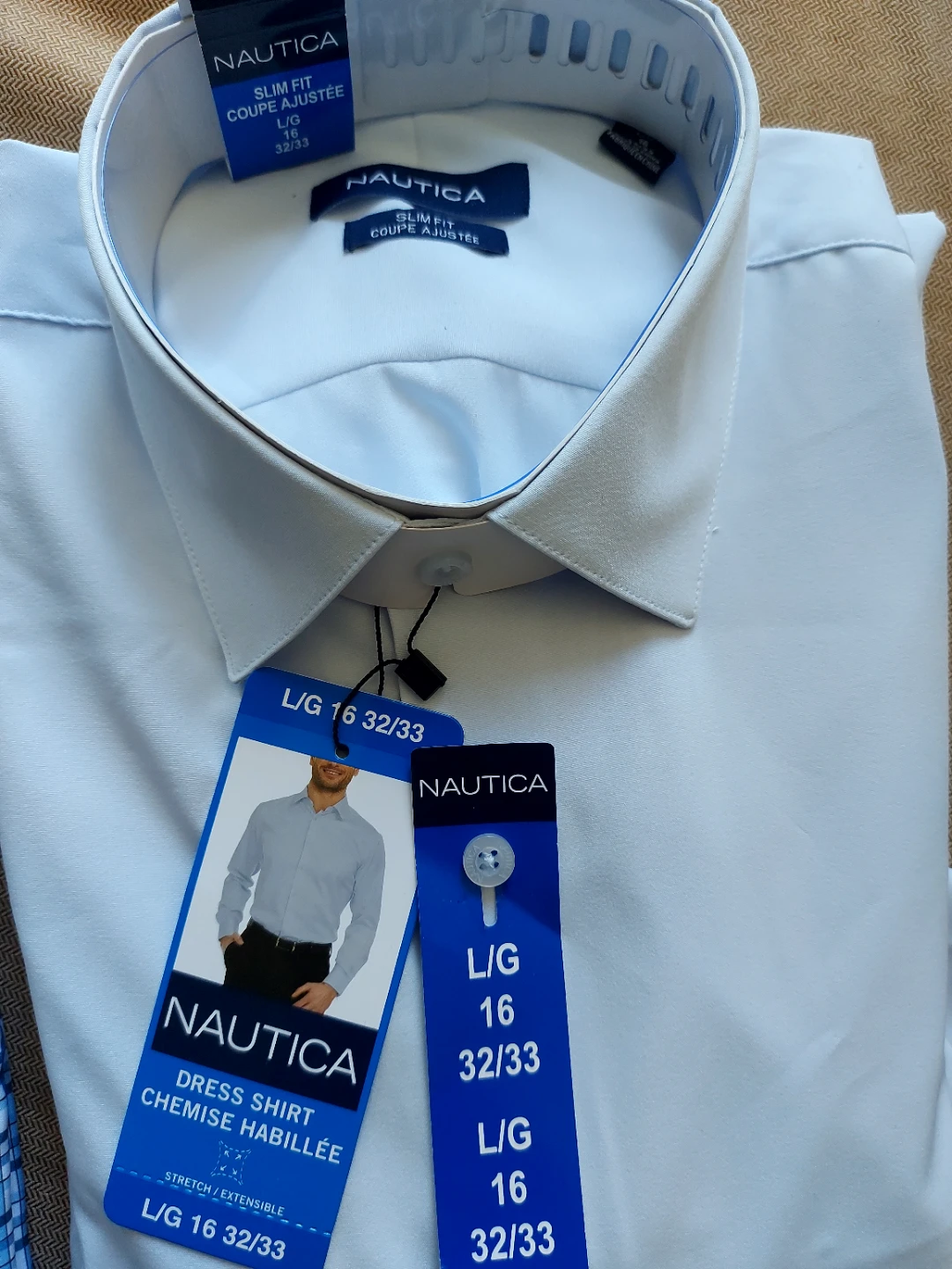 NEW Nautica Slim Fit Dress Shirts Set of 2 - photo 2