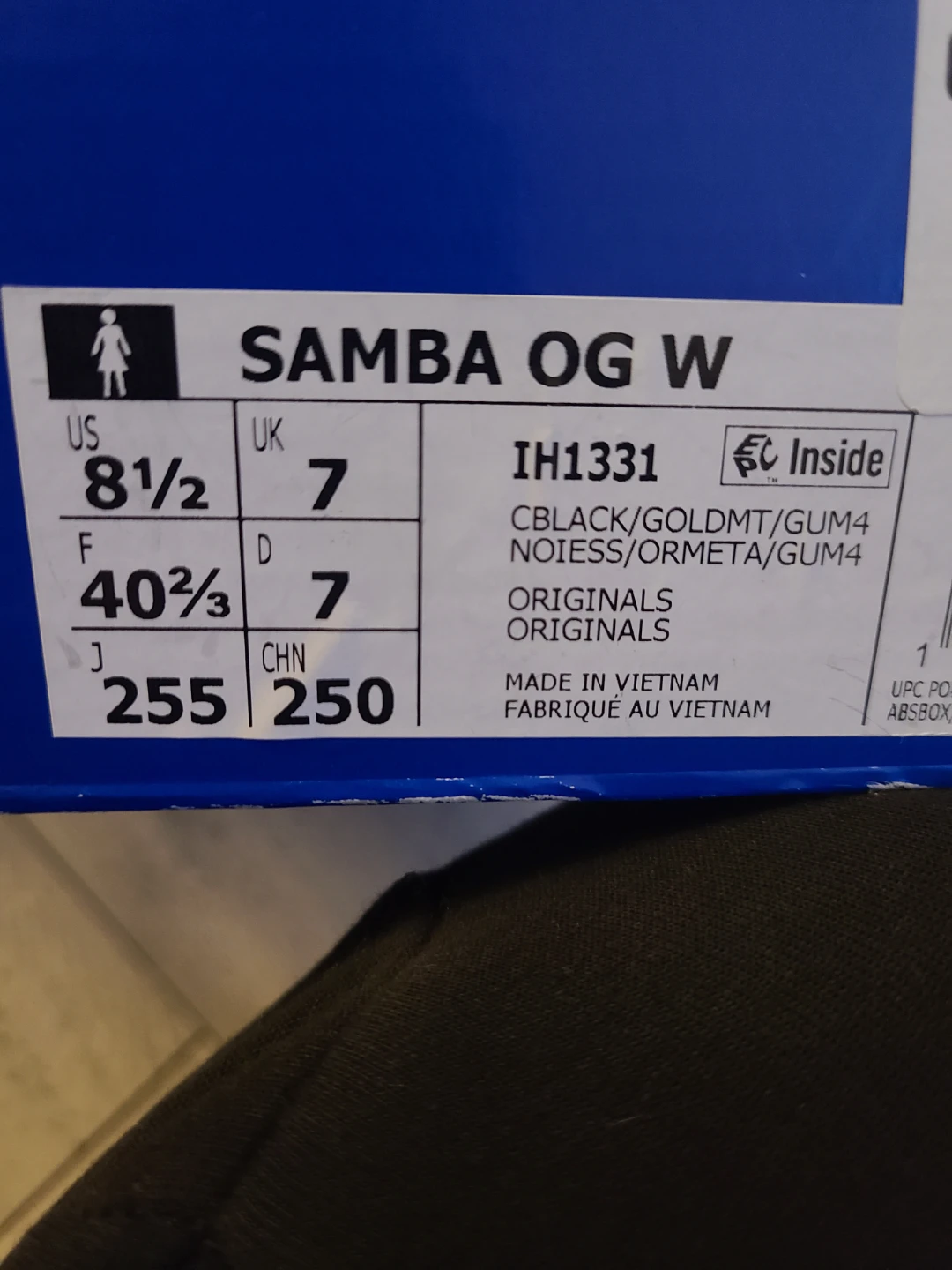 Adidas Samba OG W Women's Yellow Shoes - photo 3