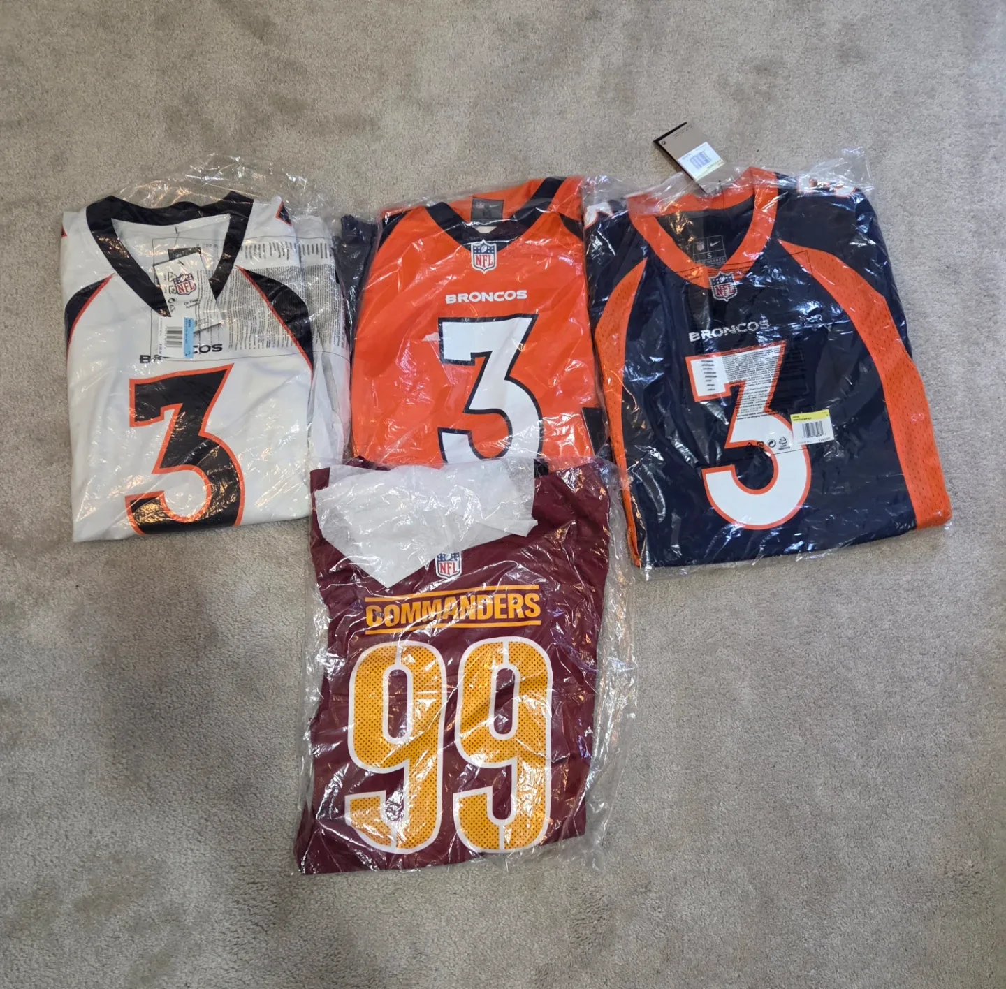 NEW Nike NFL Football jerseys - photo 2