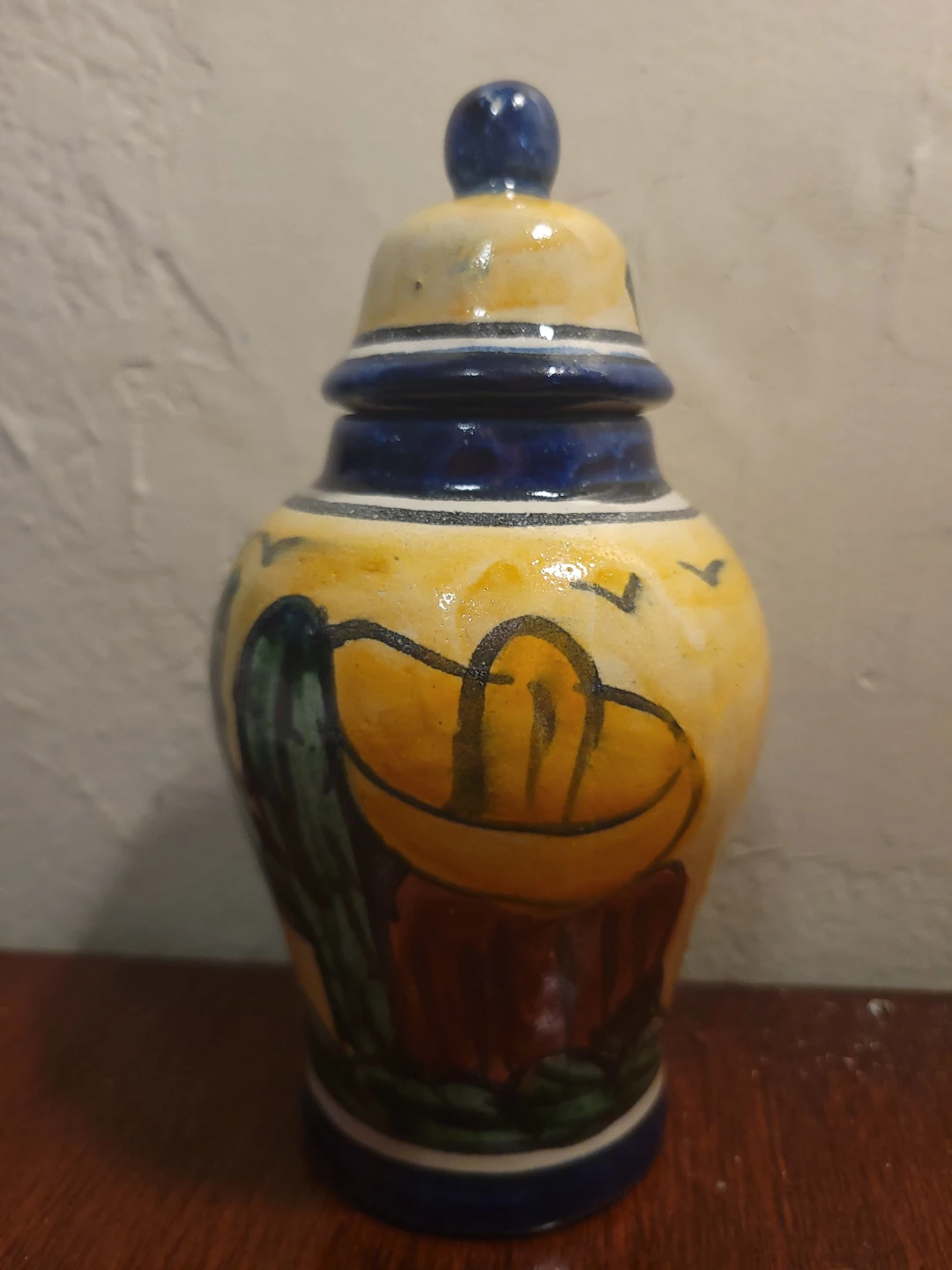 Decorative Ceramic Jar with Lid - photo 2