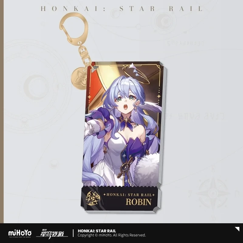 Robin Honkai Star Rail Keychain - photo 3
