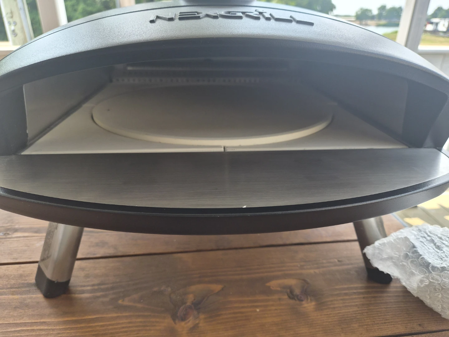 Propane pizza oven