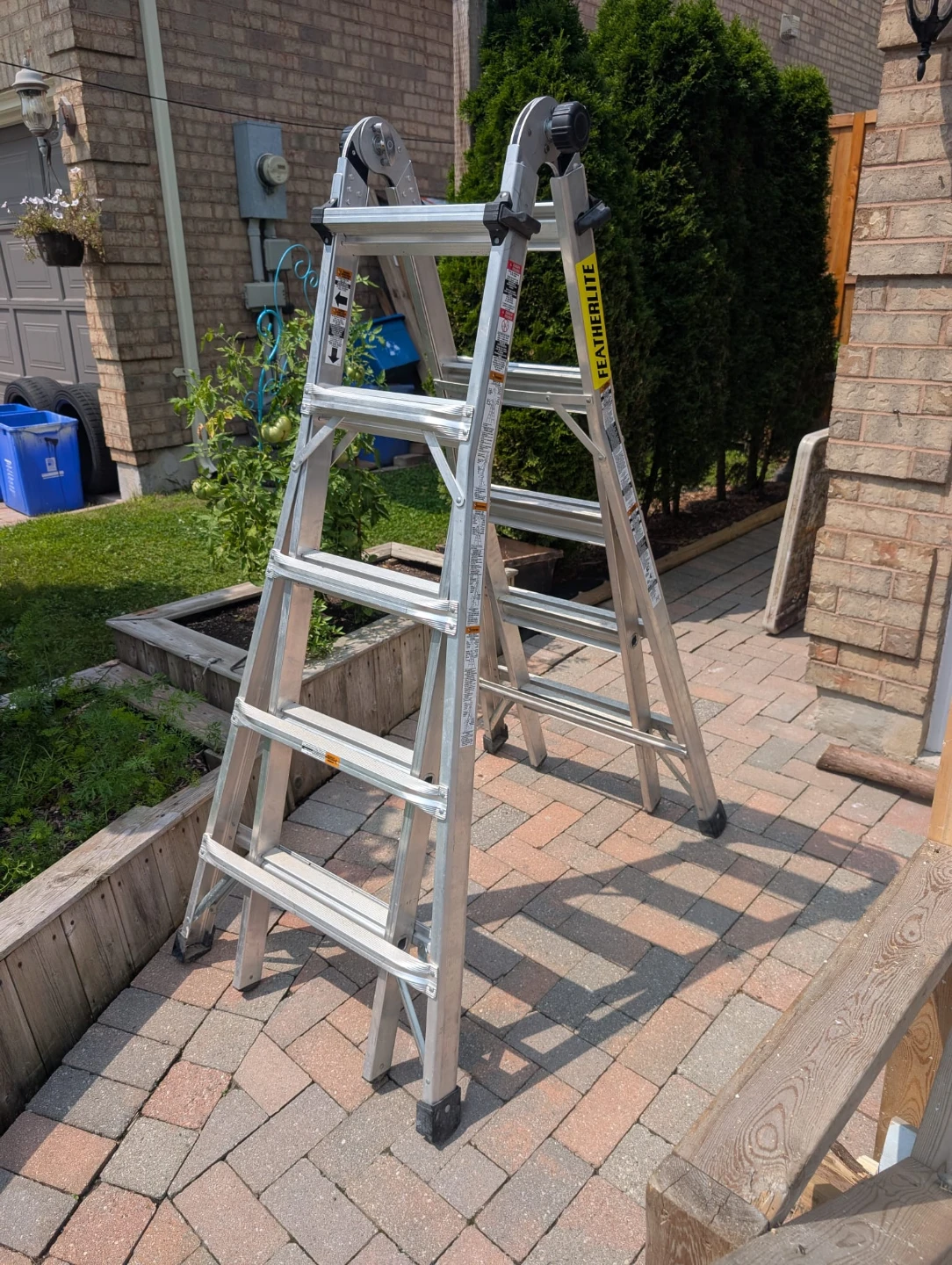 Featherlite 22 ft. Aluminum Multi-Purpose Ladder