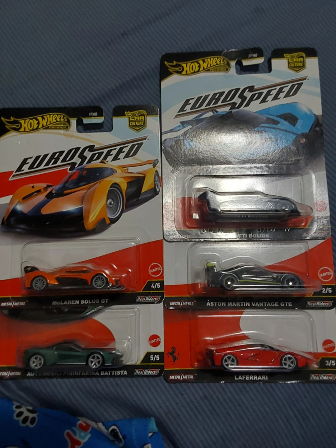 Hot Wheels Euro Speed Premium Collection 4 Cars