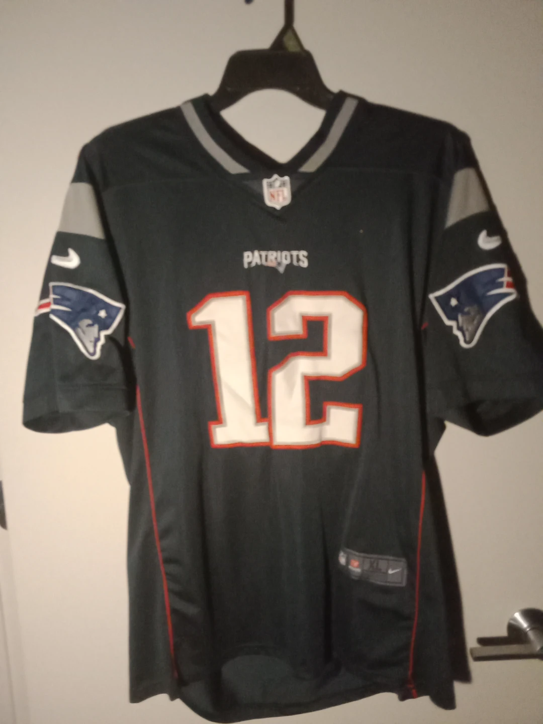 New England Patriots QB Tom Brady #12 Nike Jersey
