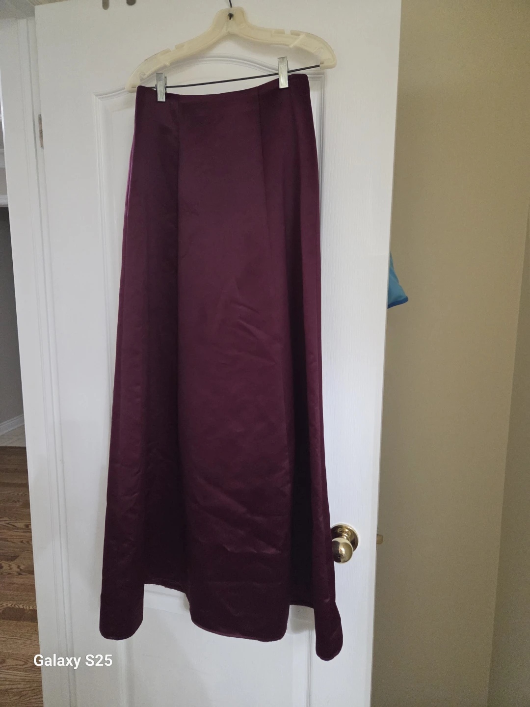 Two piece satin like formal dress - photo 2
