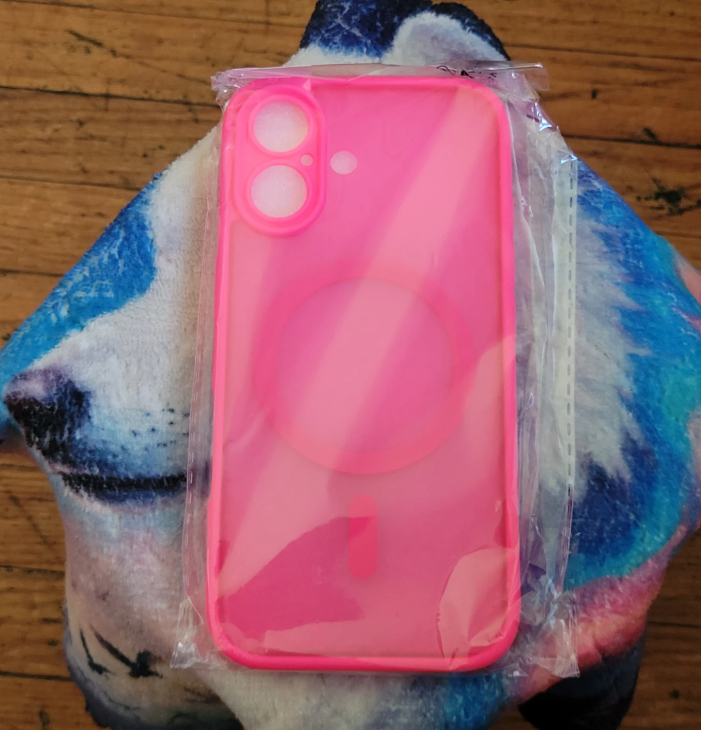 Neon Pink Protective Phone Case
