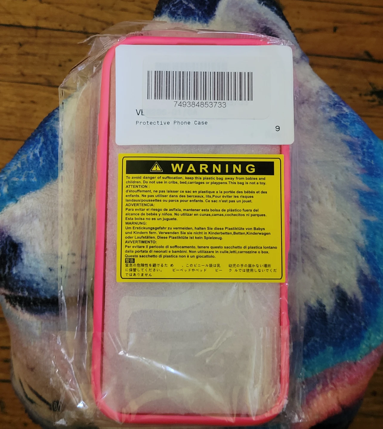 Neon Pink Protective Phone Case - photo 2