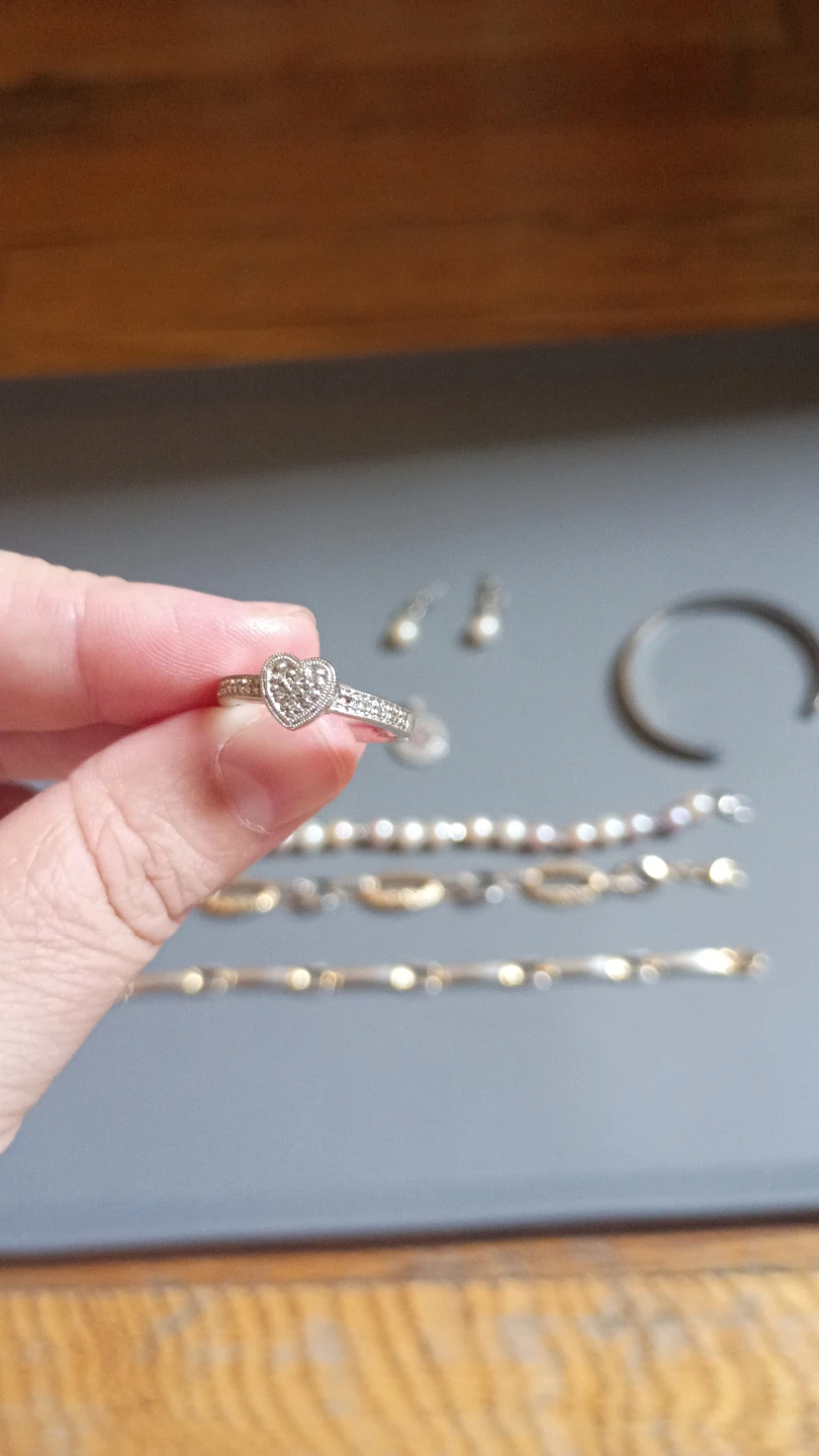 Assorted Jewelry Lot: Bracelets, Ring, Earrings, Pendant - photo 2