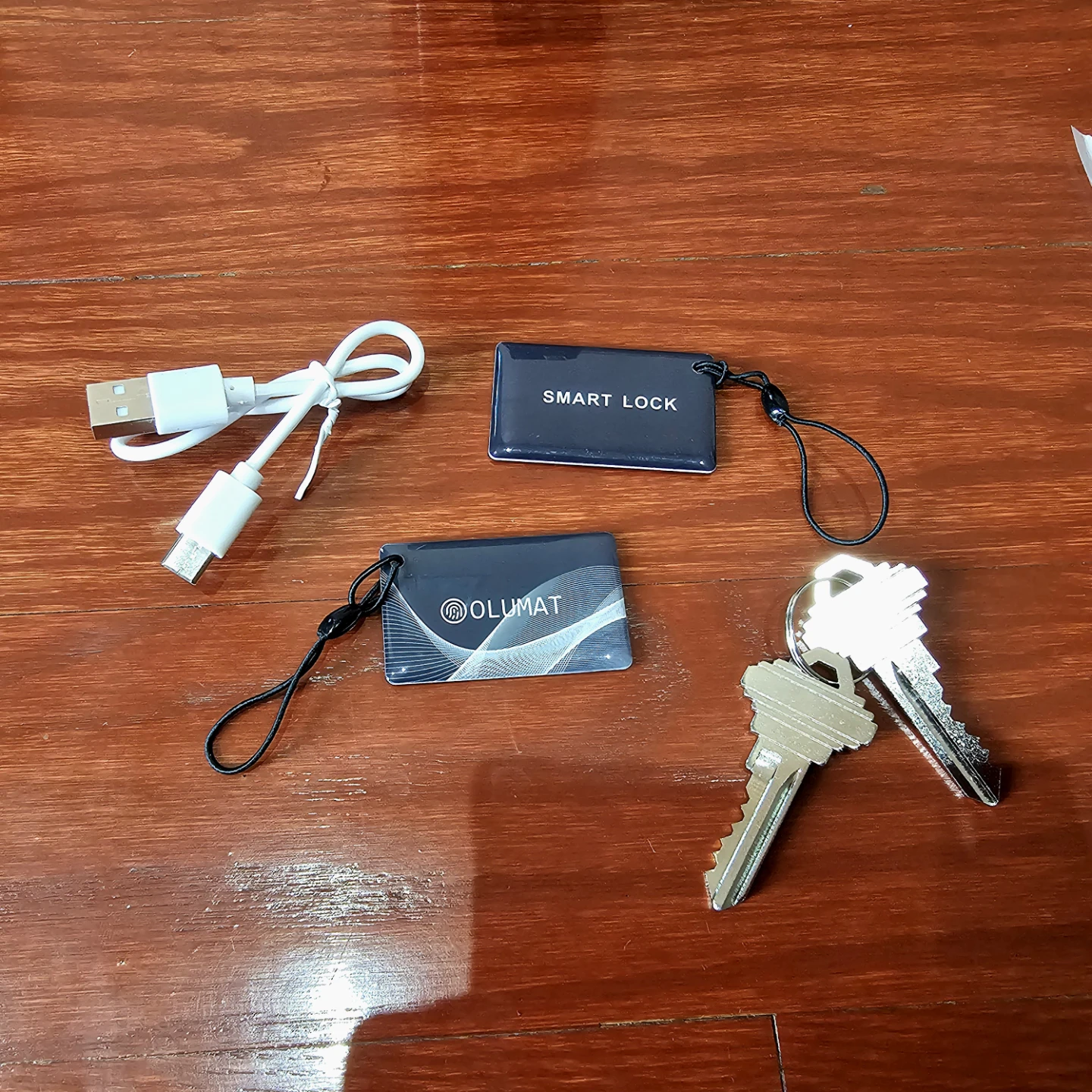 Olumat Smart Door Lock Fingerprint Keyless Entry & Keypad - photo 4
