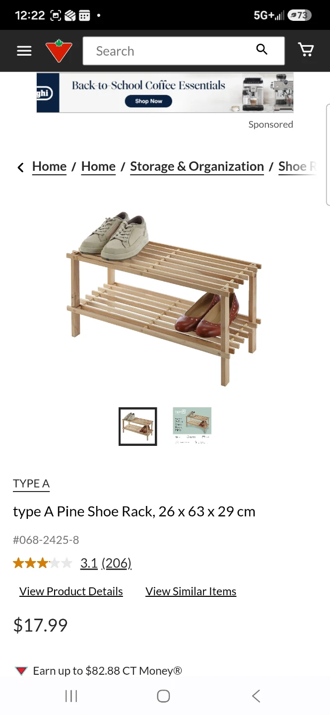 Two Tier Shoe Rack - photo 4