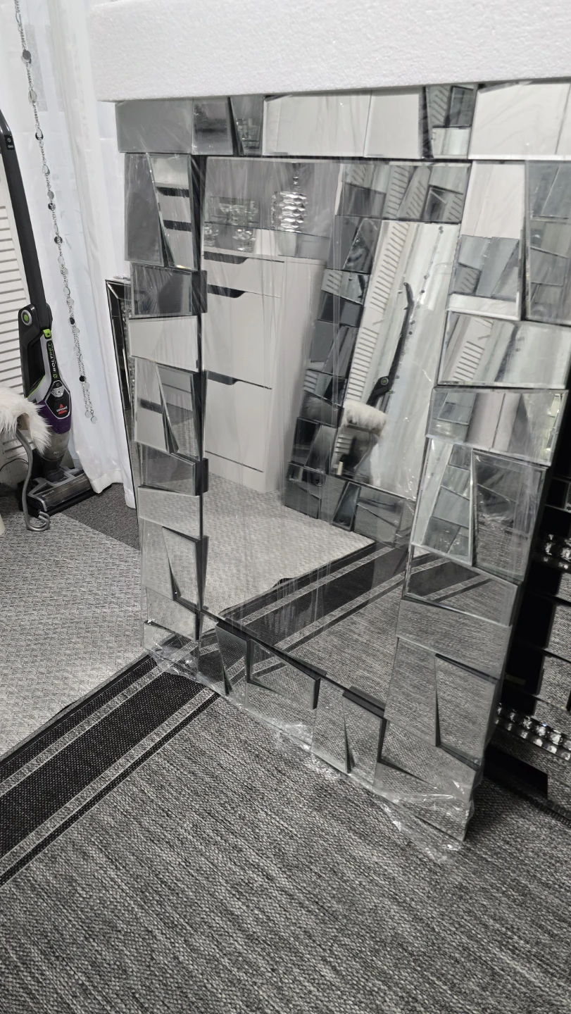 Modern Geometric Mirror - photo 3